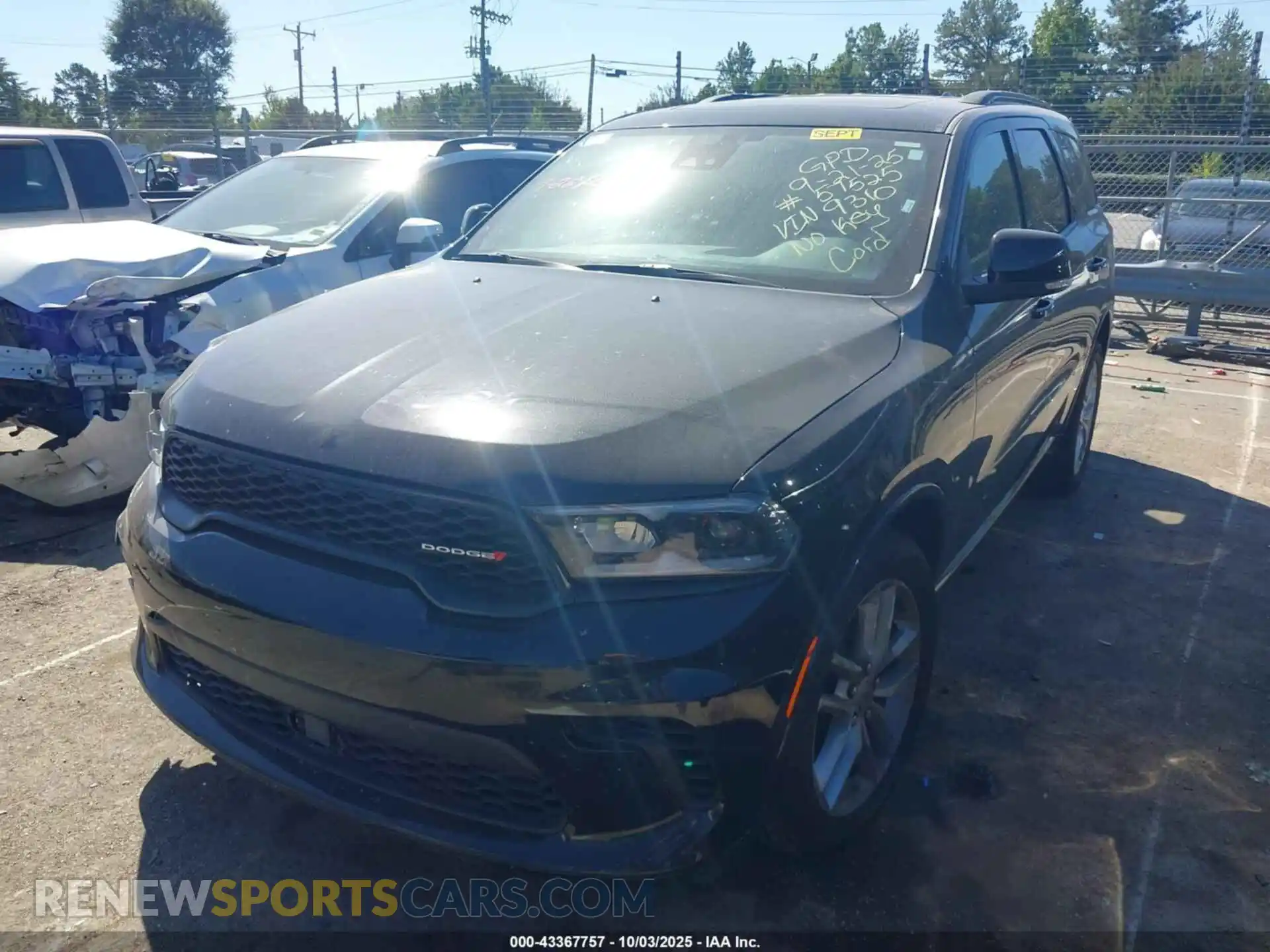2 Photograph of a damaged car 1C4RDJDG1RC159310 DODGE DURANGO 2024