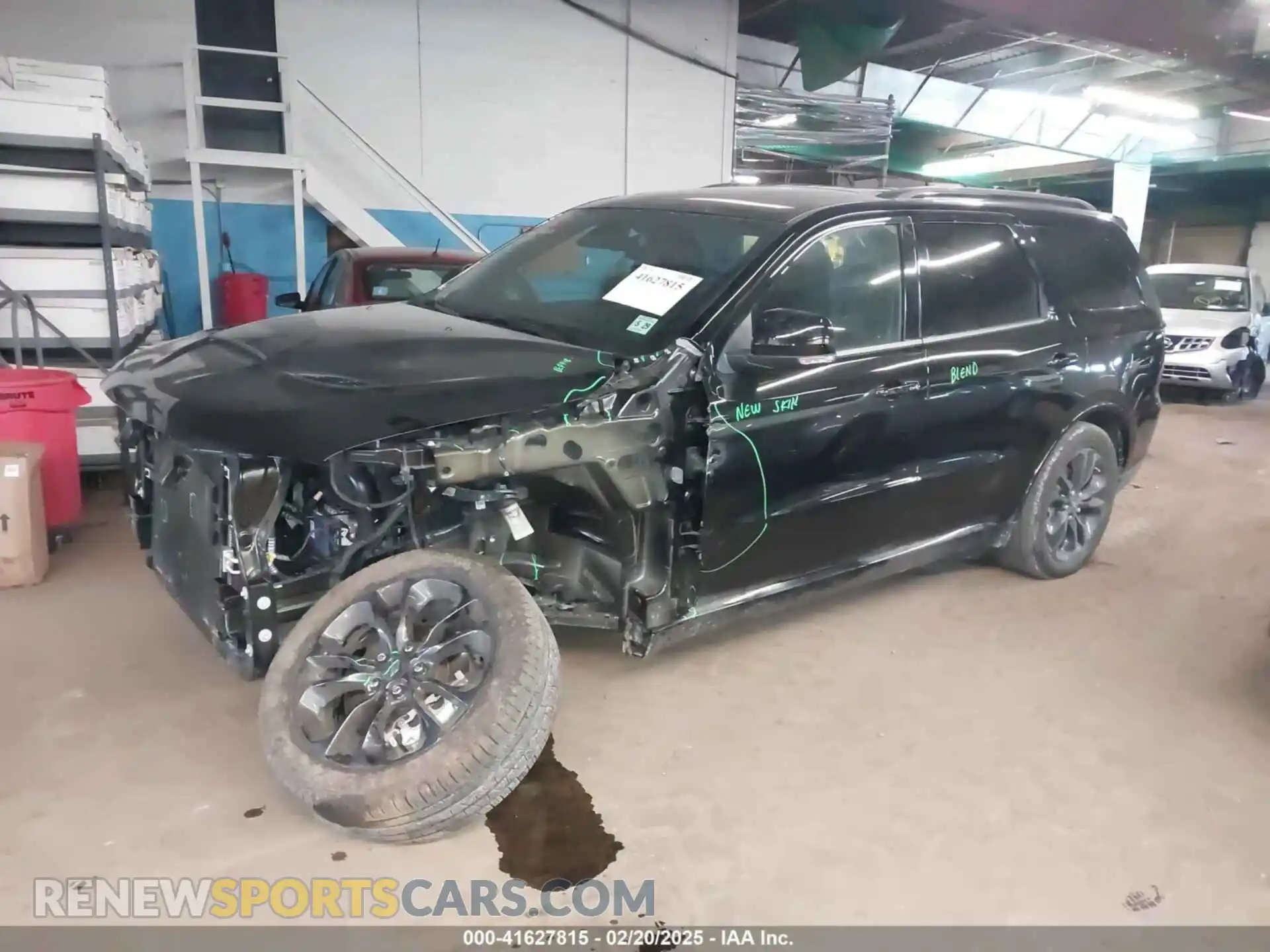 2 Photograph of a damaged car 1C4RDJDG5RC186476 DODGE DURANGO 2024