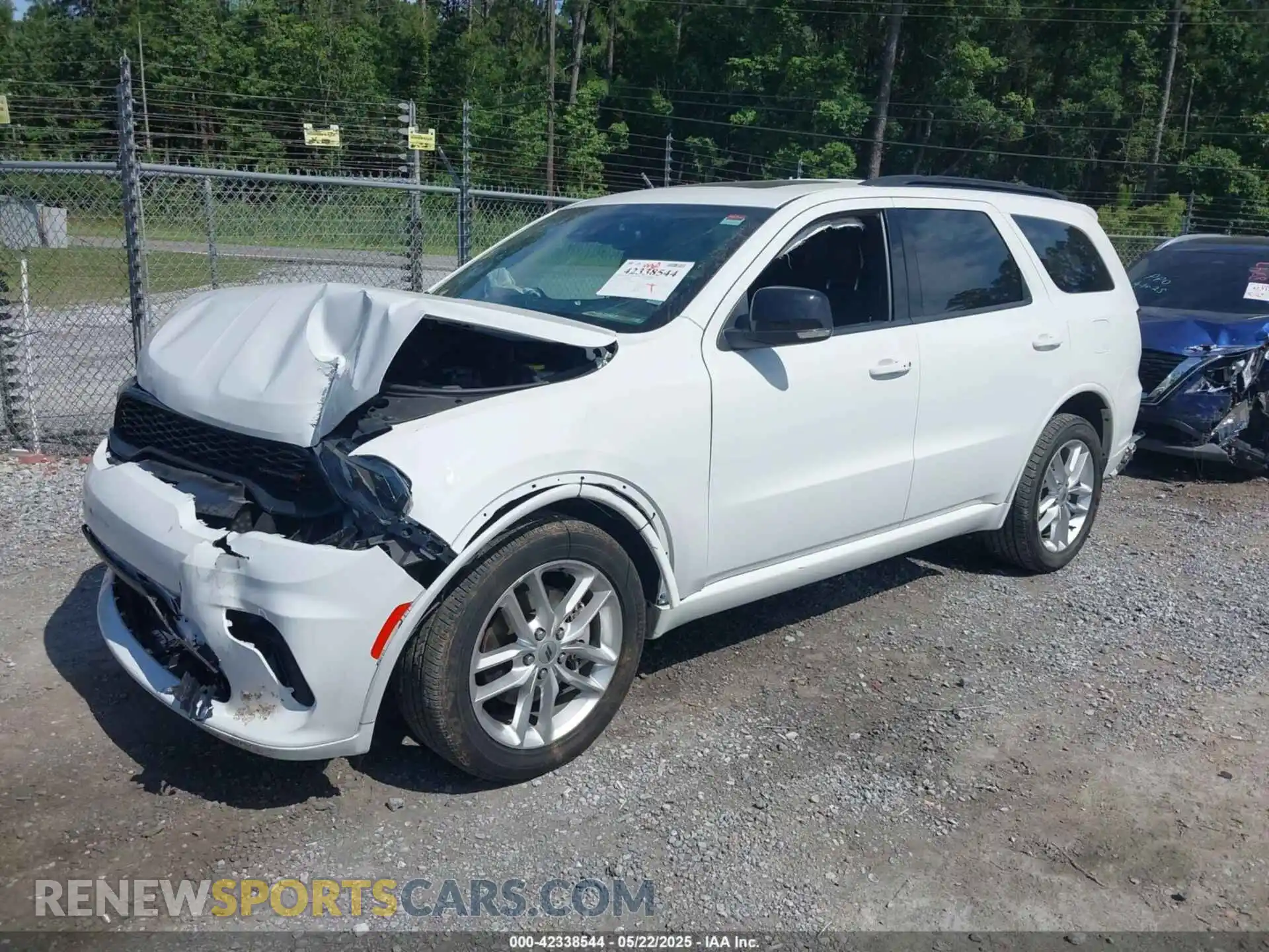 2 Photograph of a damaged car 1C4RDJDG6RC137884 DODGE DURANGO 2024