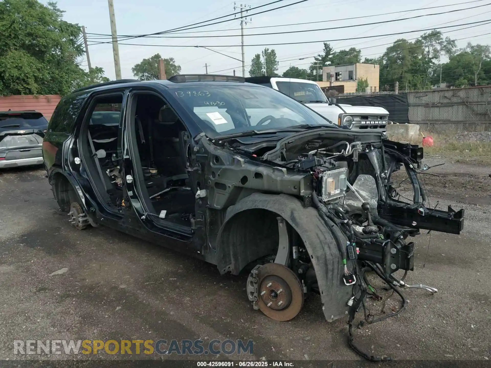 1 Photograph of a damaged car 1C4RDJDG8RC139863 DODGE DURANGO 2024