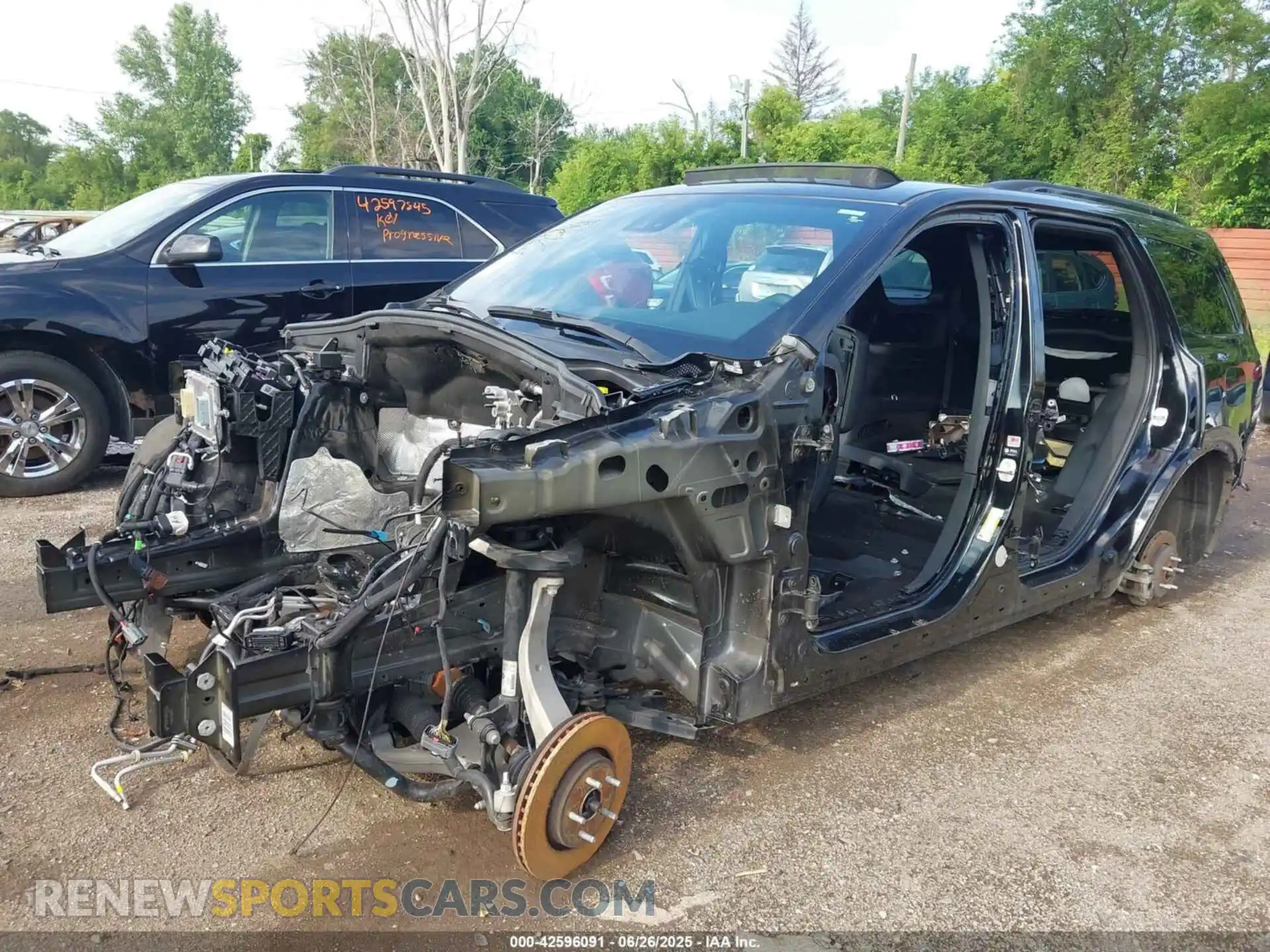 2 Photograph of a damaged car 1C4RDJDG8RC139863 DODGE DURANGO 2024