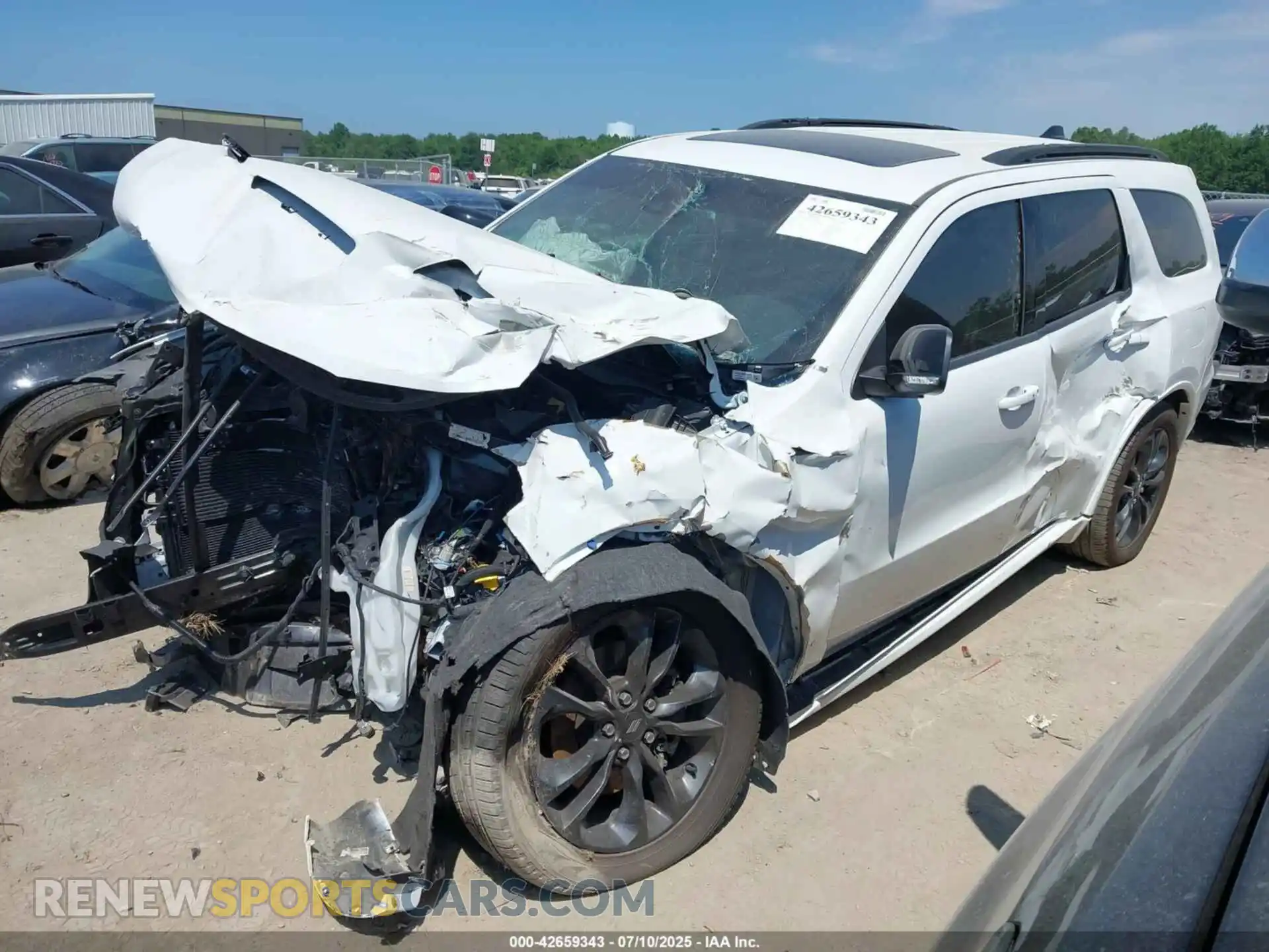 2 Photograph of a damaged car 1C4RDJDG9RC138737 DODGE DURANGO 2024