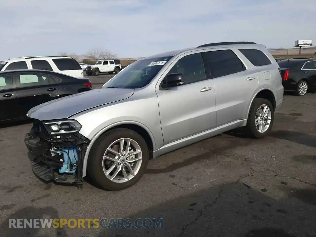 1 Photograph of a damaged car 1C4RDJDG9RC250776 DODGE DURANGO 2024