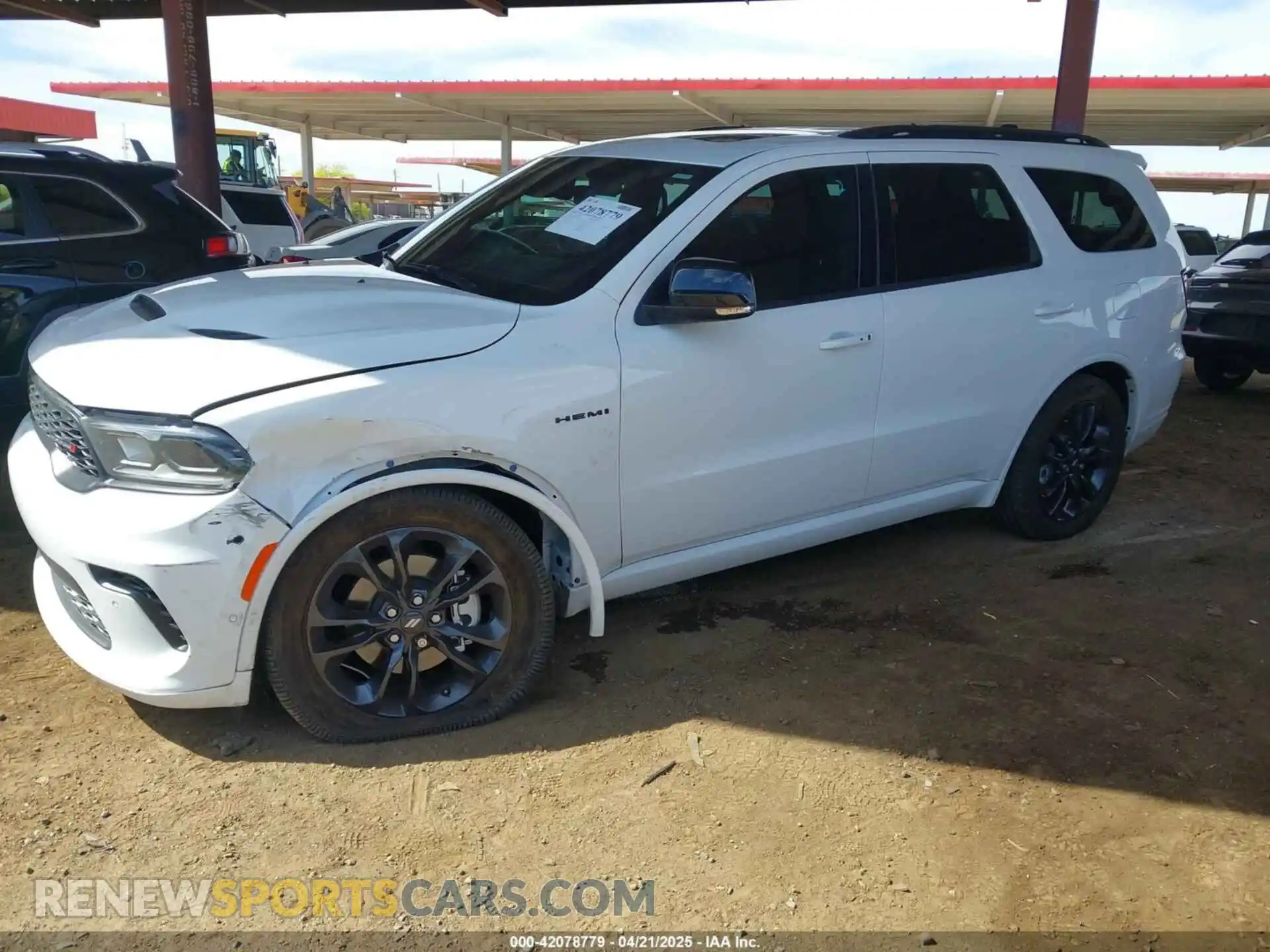 2 Фотография поврежденного автомобиля 1C4SDJCT0RC208870 DODGE DURANGO 2024