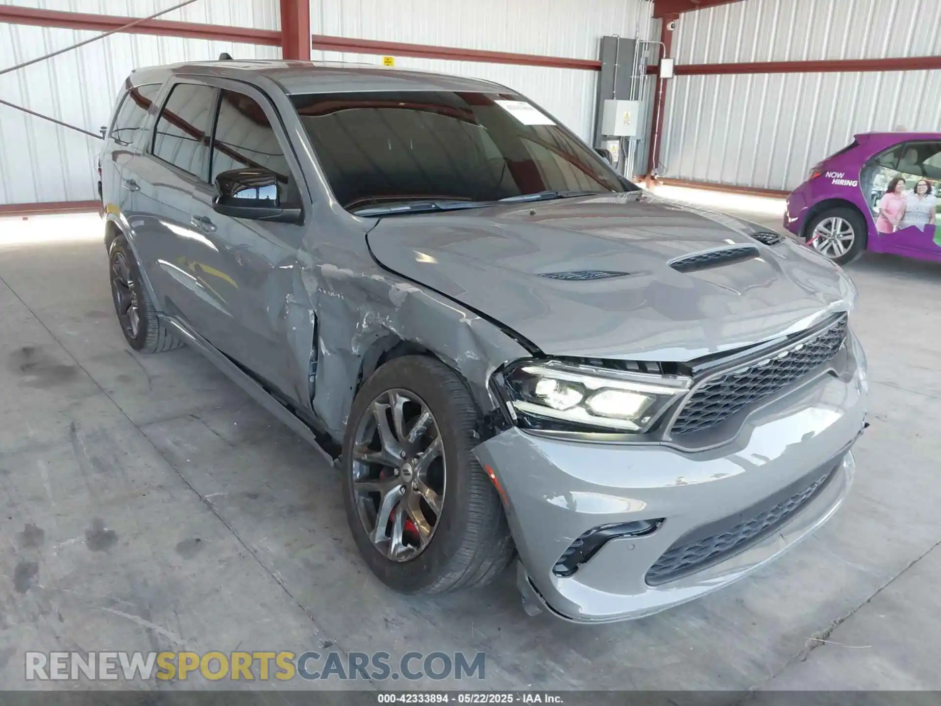 1 Photograph of a damaged car 1C4SDJCT4RC228071 DODGE DURANGO 2024