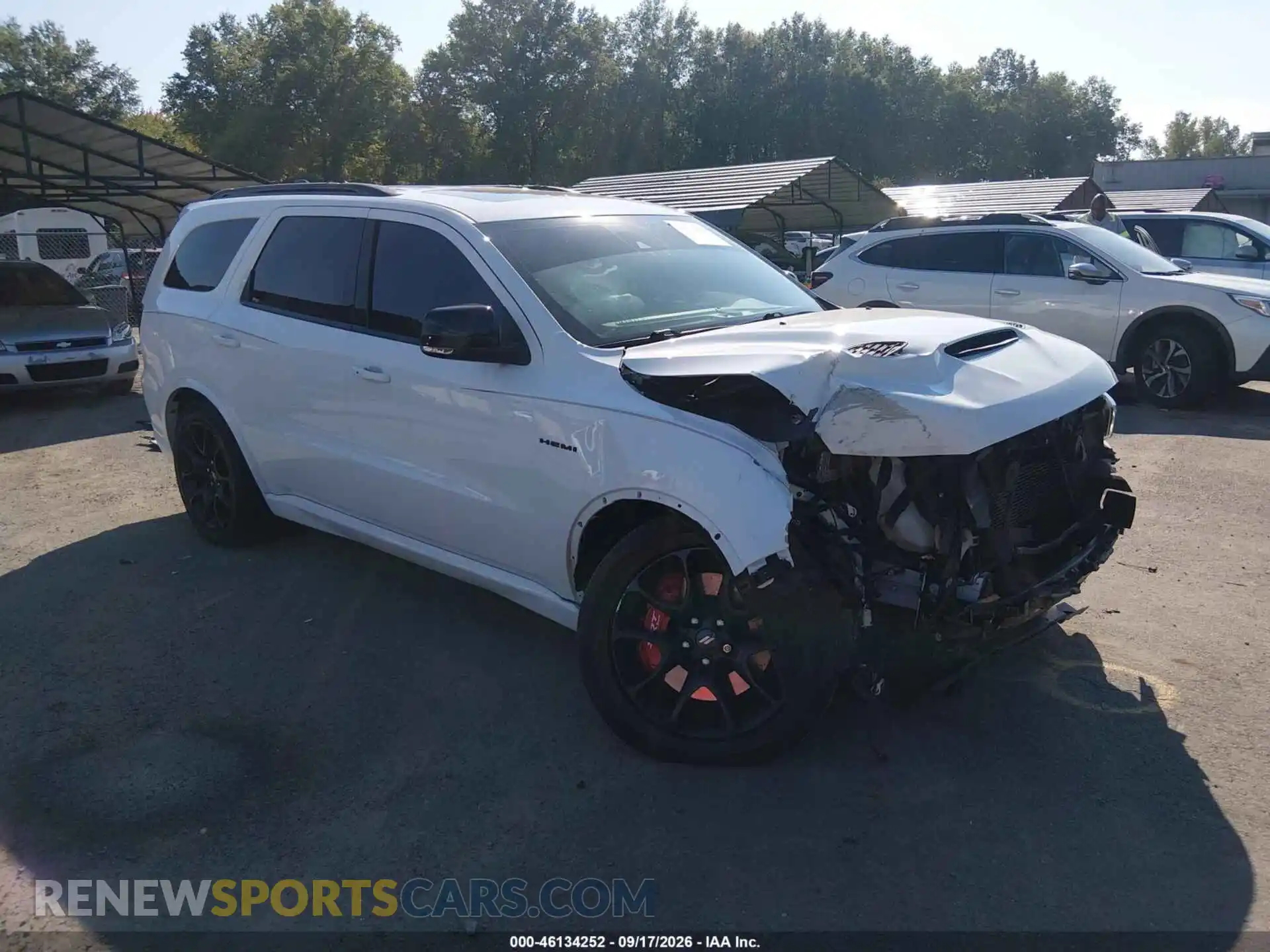 1 fotografías del automóvil dañado 1C4SDJCT7RC175351 DODGE DURANGO 2024