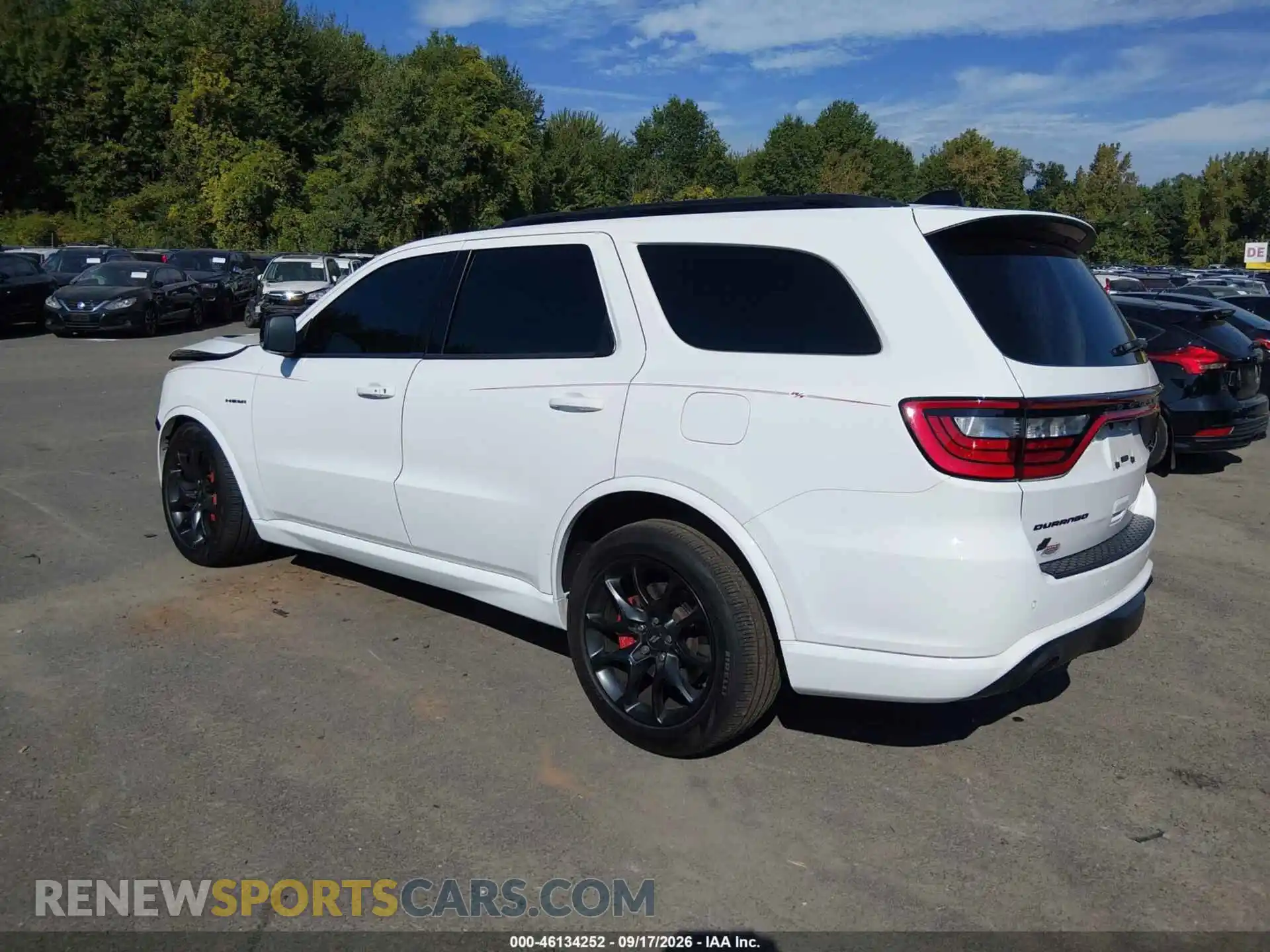 3 fotografías del automóvil dañado 1C4SDJCT7RC175351 DODGE DURANGO 2024