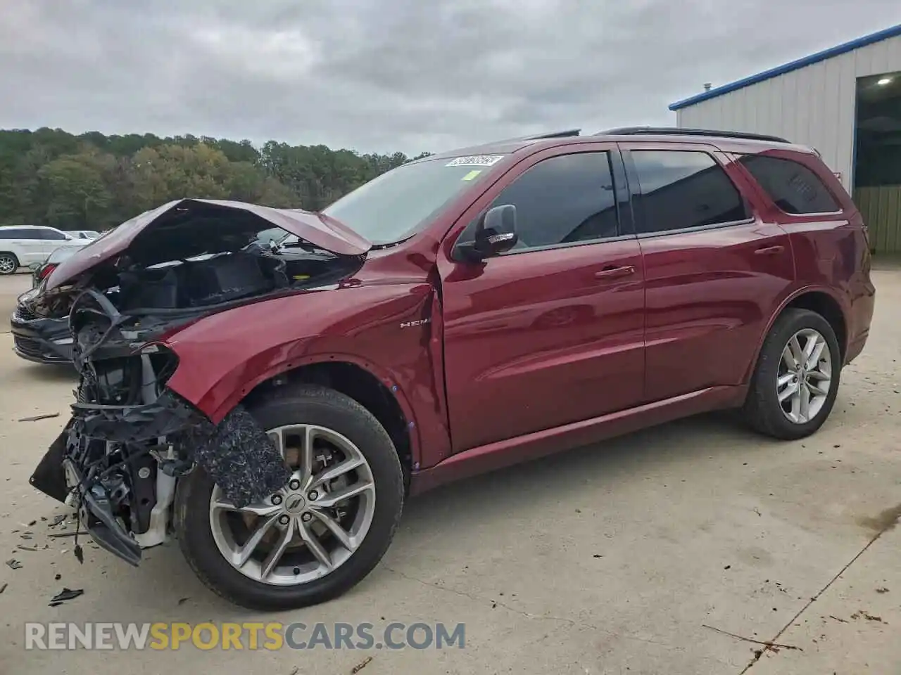 1 Photograph of a damaged car 1C4SDJCT8RC152760 DODGE DURANGO 2024