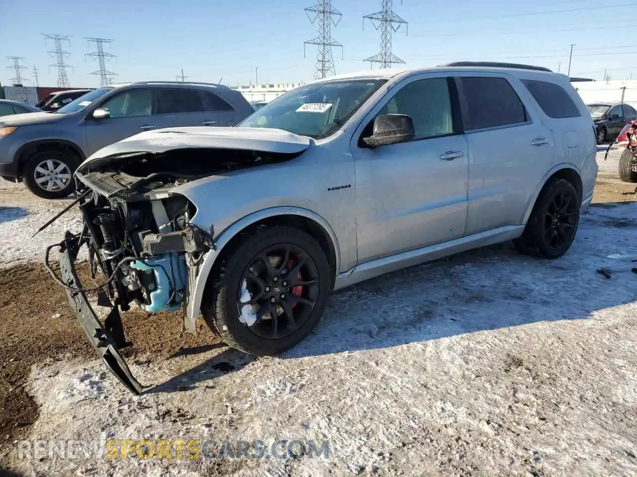 1 Photograph of a damaged car 1C4SDJCTXRC127052 DODGE DURANGO 2024