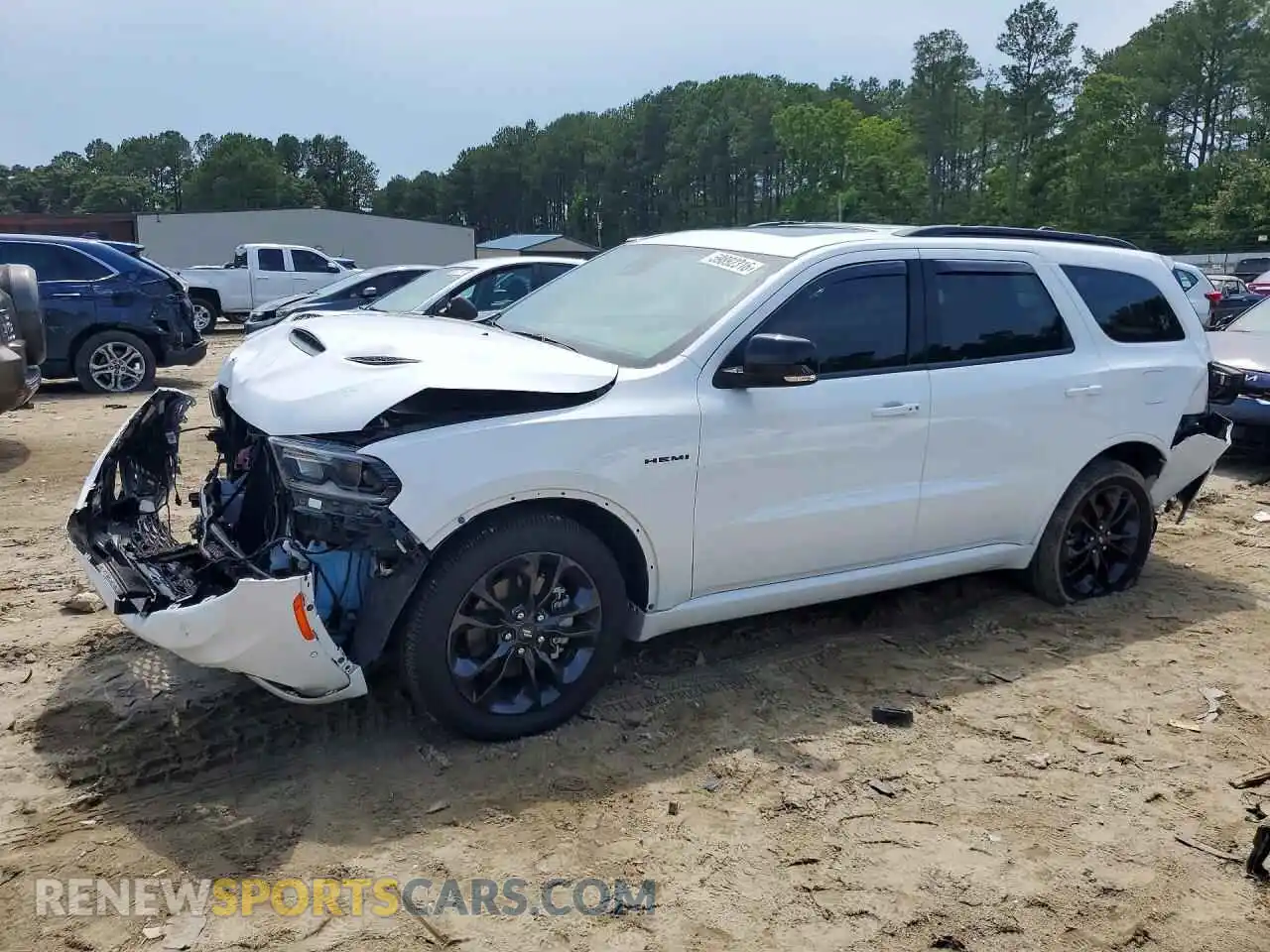 1 fotografías del automóvil dañado 1C4SDJCTXRC222257 DODGE DURANGO 2024