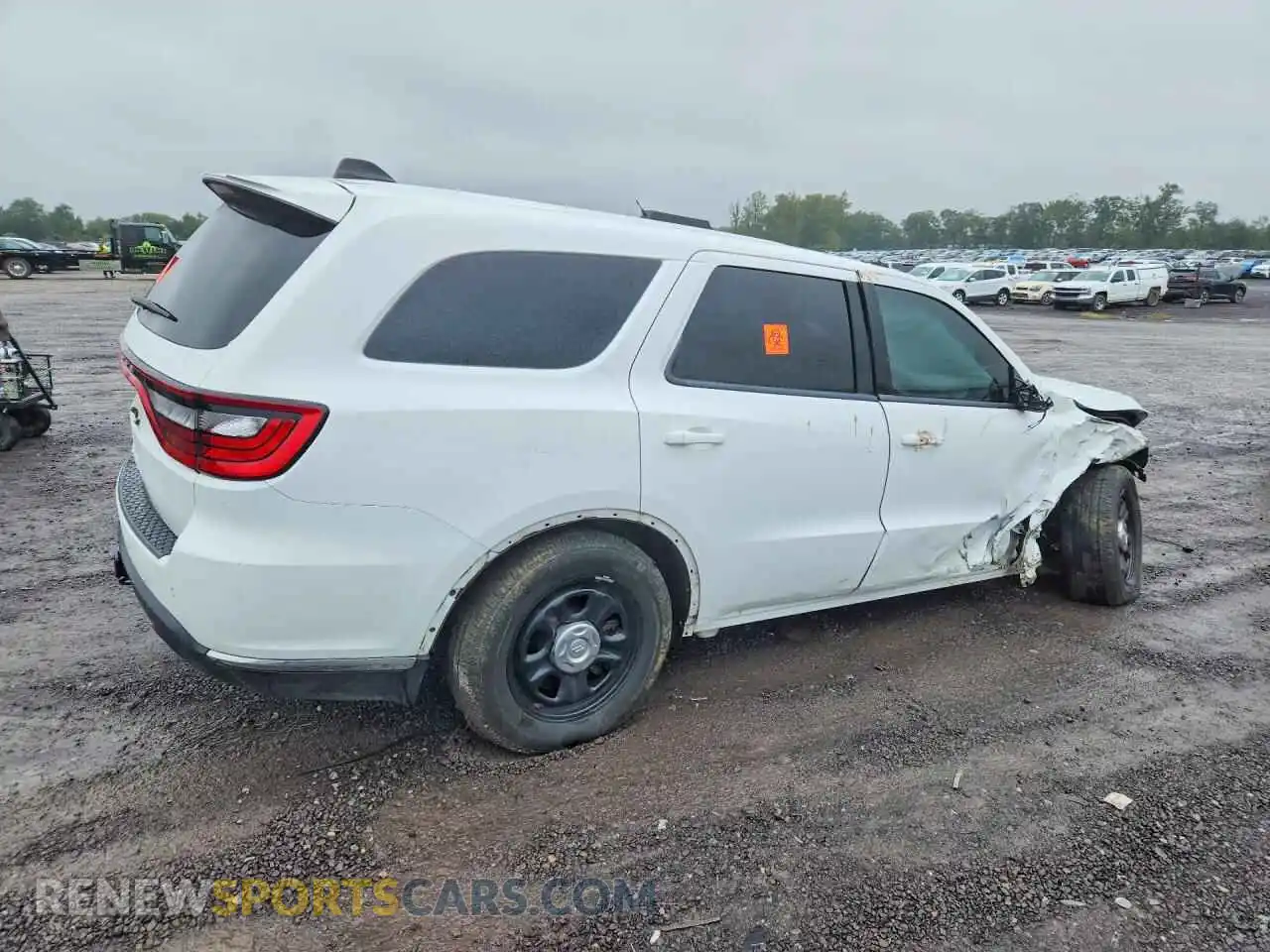 3 fotografías del automóvil dañado 1C4SDJFT0RC134670 DODGE DURANGO 2024
