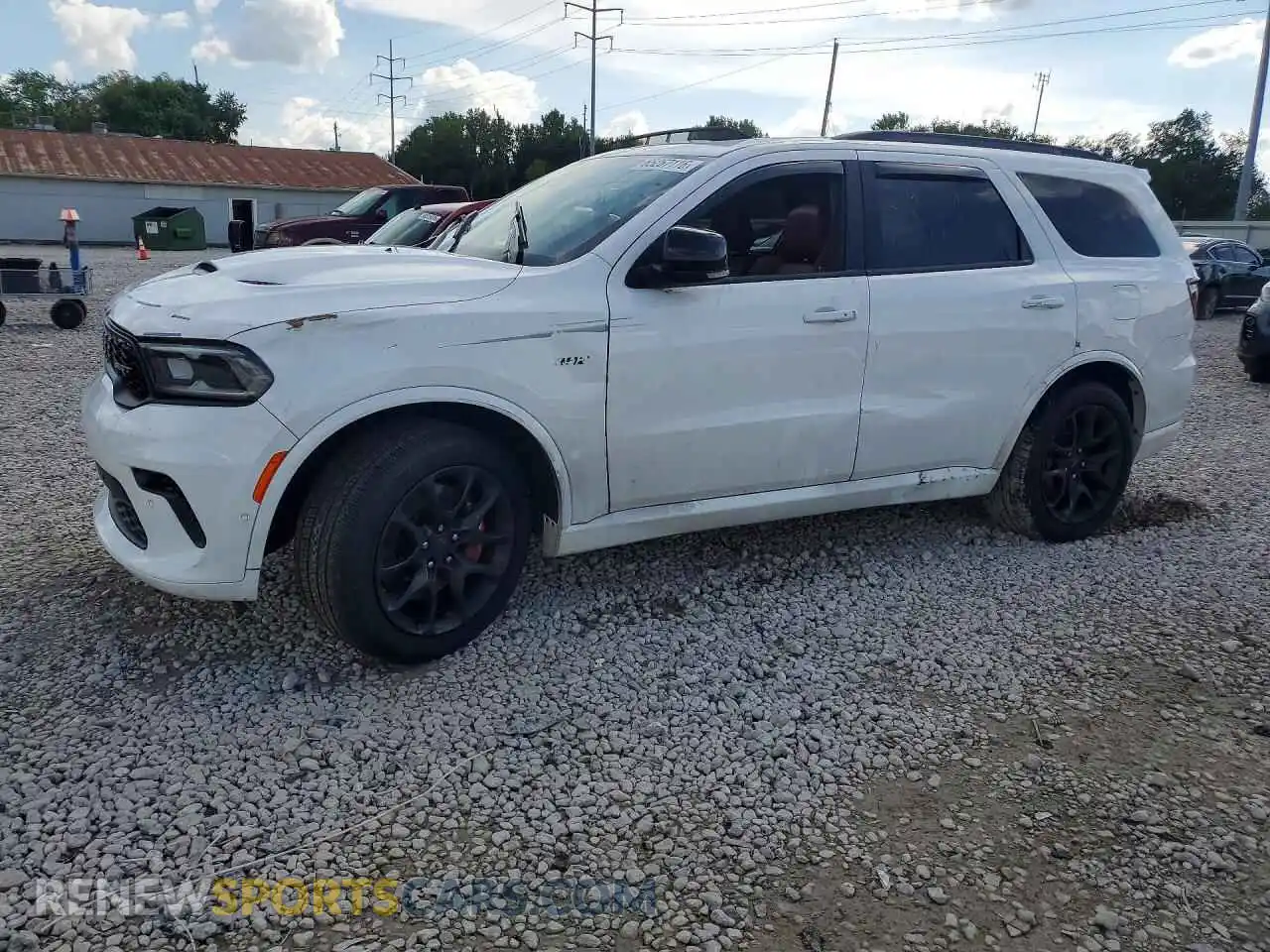 1 fotografías del automóvil dañado 1C4SDJGJ6RC138686 DODGE DURANGO 2024