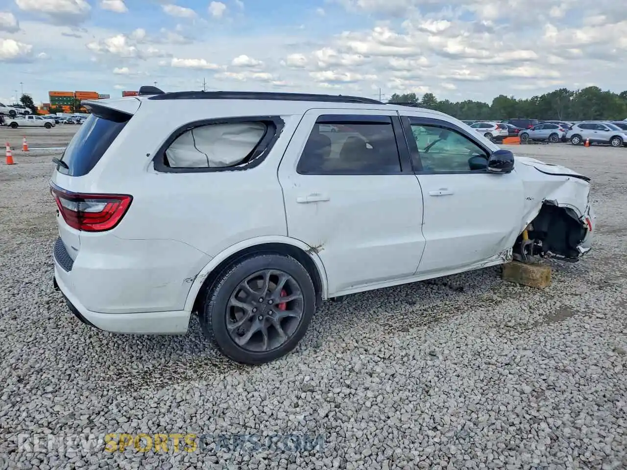 3 fotografías del automóvil dañado 1C4SDJGJ6RC138686 DODGE DURANGO 2024
