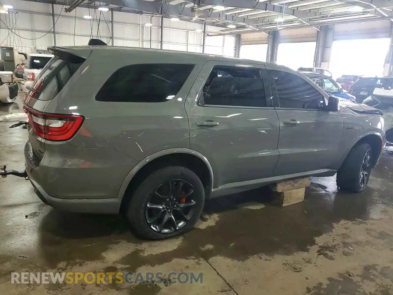 3 fotografías del automóvil dañado 1C4SDJGJXRC101852 DODGE DURANGO 2024