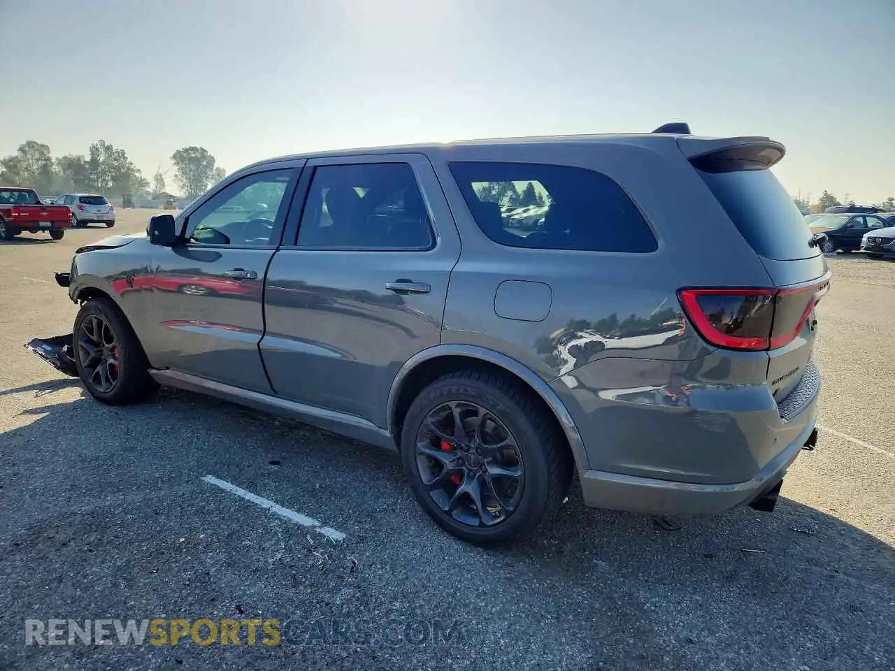 2 fotografías del automóvil dañado 1C4SDJH9XRC102505 DODGE DURANGO 2024