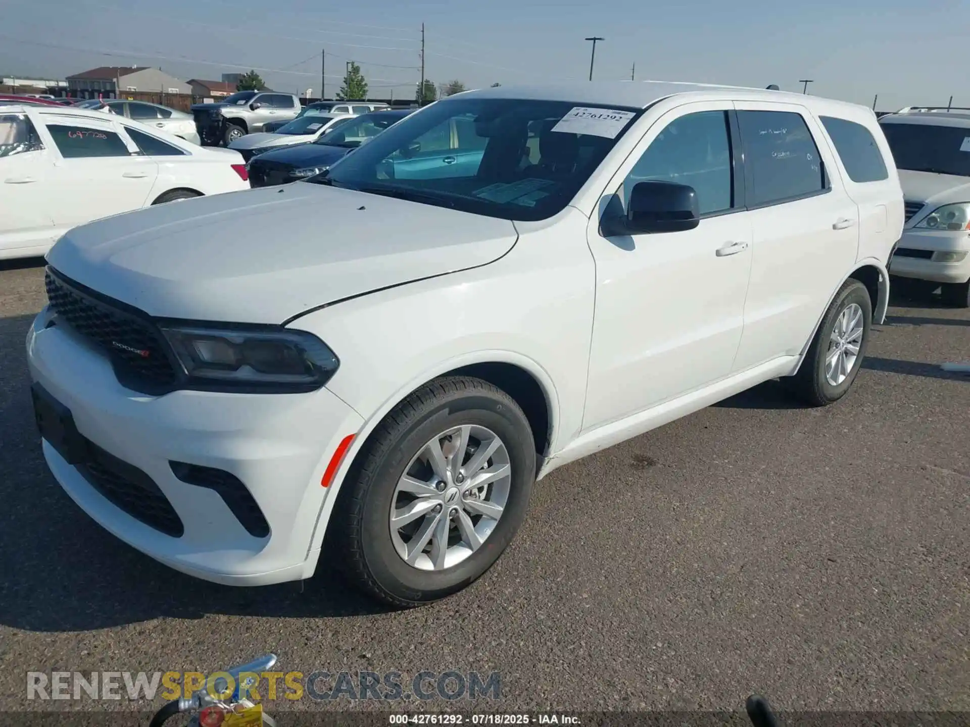 2 fotografías del automóvil dañado 1C4RDHDG0SC534554 DODGE DURANGO 2025