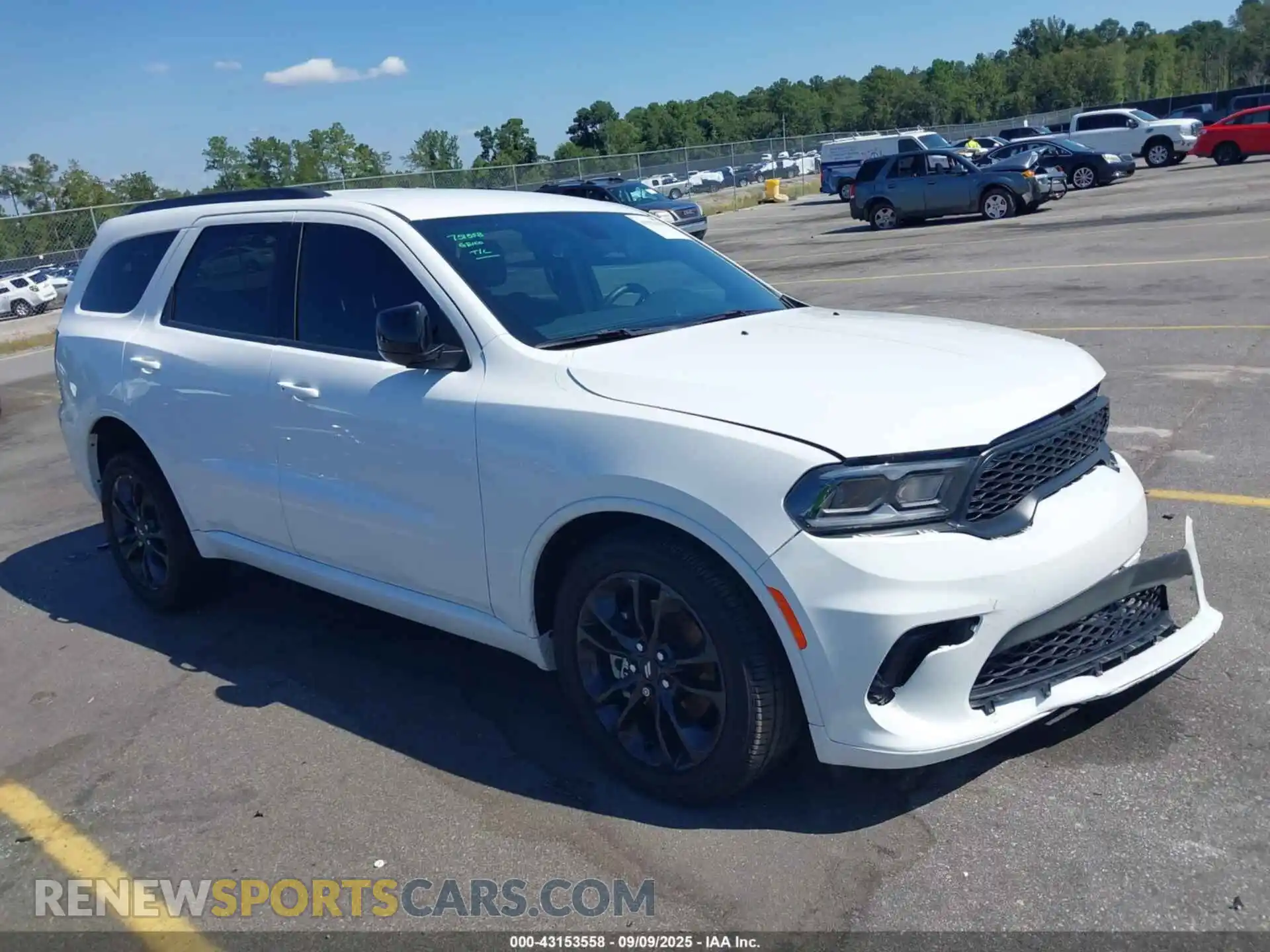 1 Photograph of a damaged car 1C4RDHDG1SC523952 DODGE DURANGO 2025