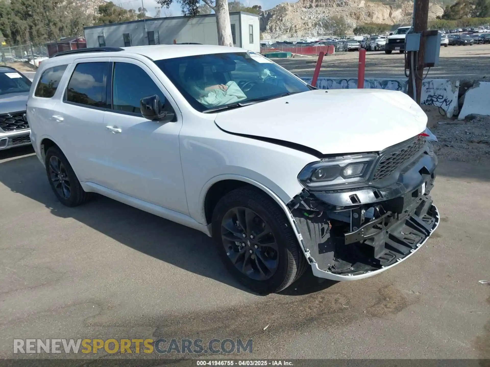 1 Photograph of a damaged car 1C4RDHDG6SC503177 DODGE DURANGO 2025