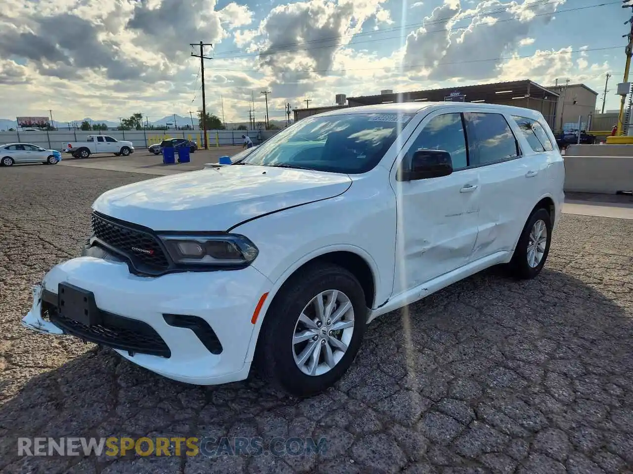 1 fotografías del automóvil dañado 1C4RDHDGXSC534691 DODGE DURANGO 2025