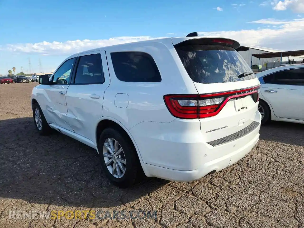2 fotografías del automóvil dañado 1C4RDHDGXSC534691 DODGE DURANGO 2025