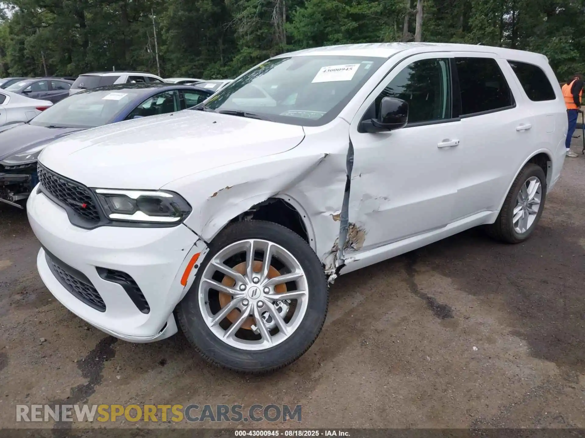 2 Photograph of a damaged car 1C4RDJDG0SC553130 DODGE DURANGO 2025