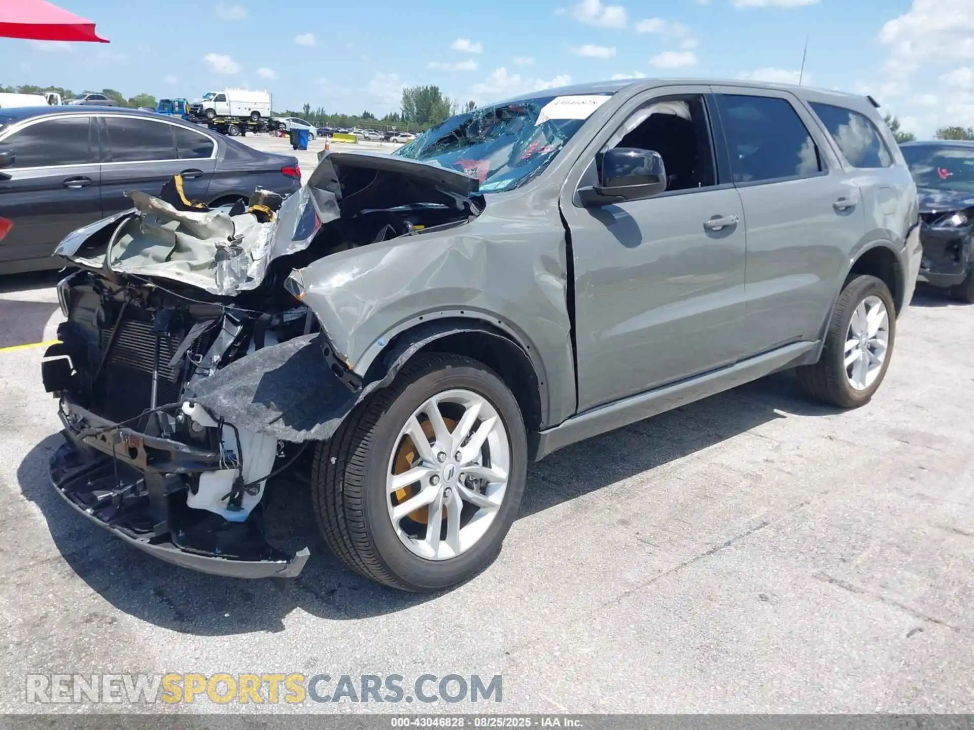 2 Photograph of a damaged car 1C4RDJDG2SC547233 DODGE DURANGO 2025