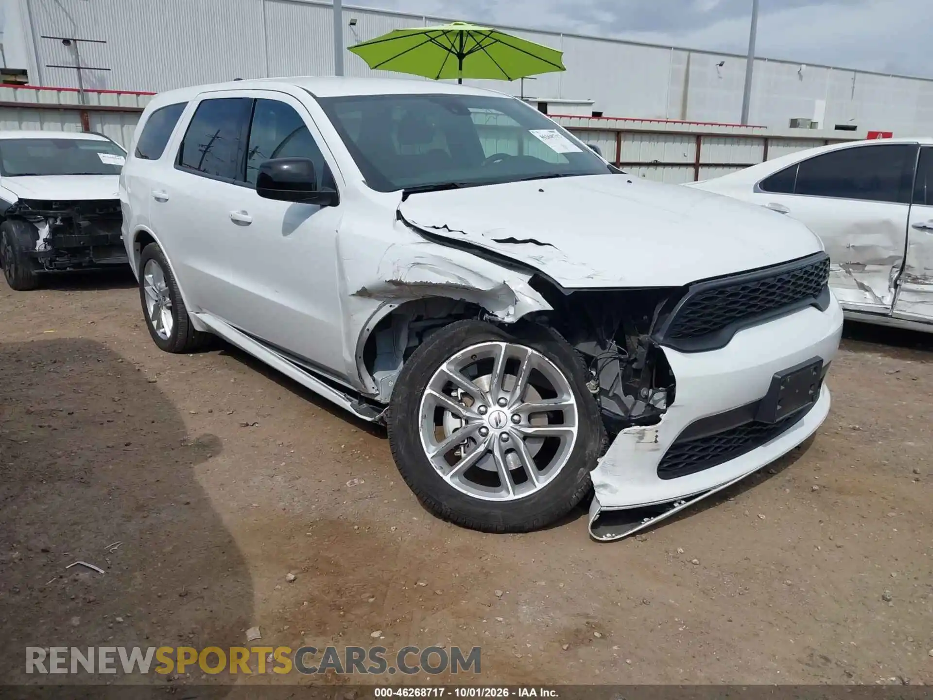 1 Photograph of a damaged car 1C4RDJDG5SC536663 DODGE DURANGO 2025