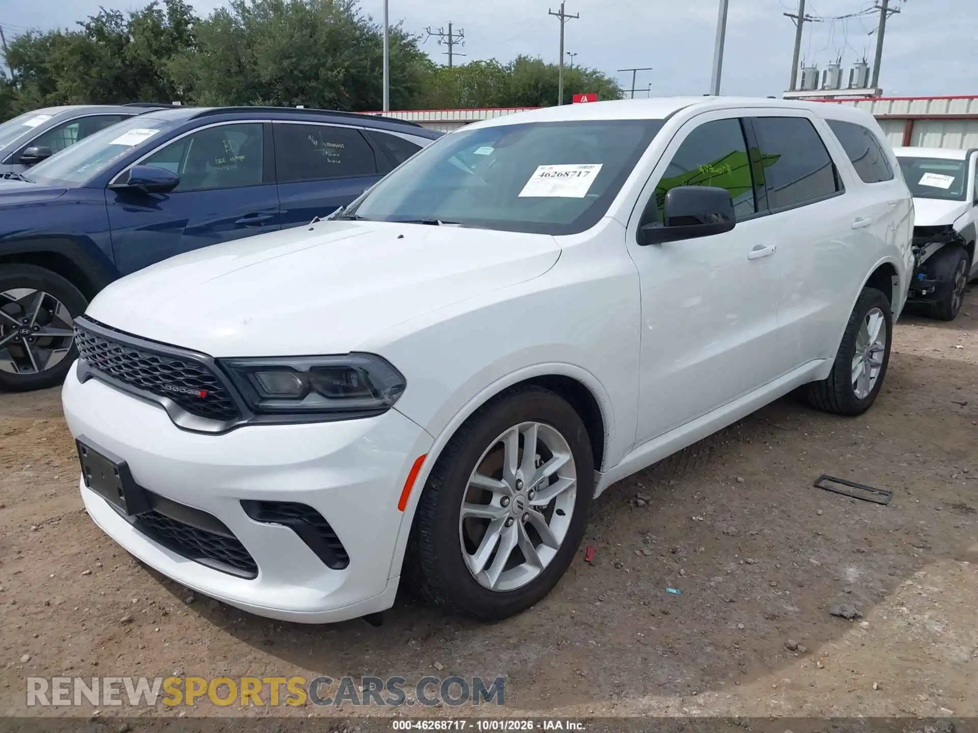 2 Photograph of a damaged car 1C4RDJDG5SC536663 DODGE DURANGO 2025