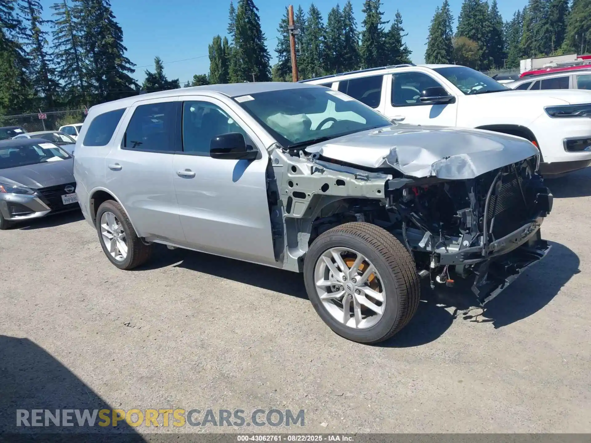 1 Photograph of a damaged car 1C4RDJDG5SC538087 DODGE DURANGO 2025