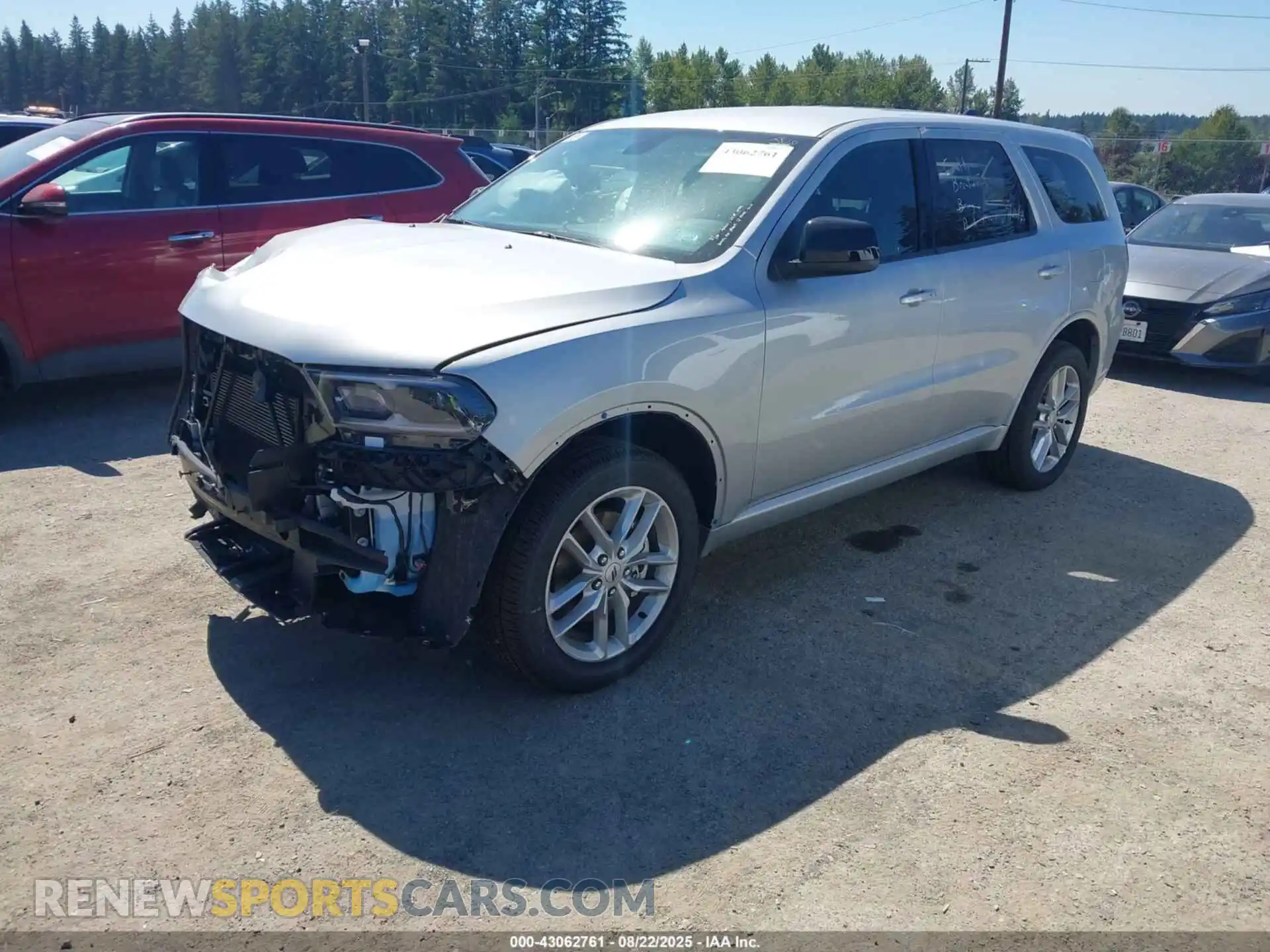 2 Photograph of a damaged car 1C4RDJDG5SC538087 DODGE DURANGO 2025