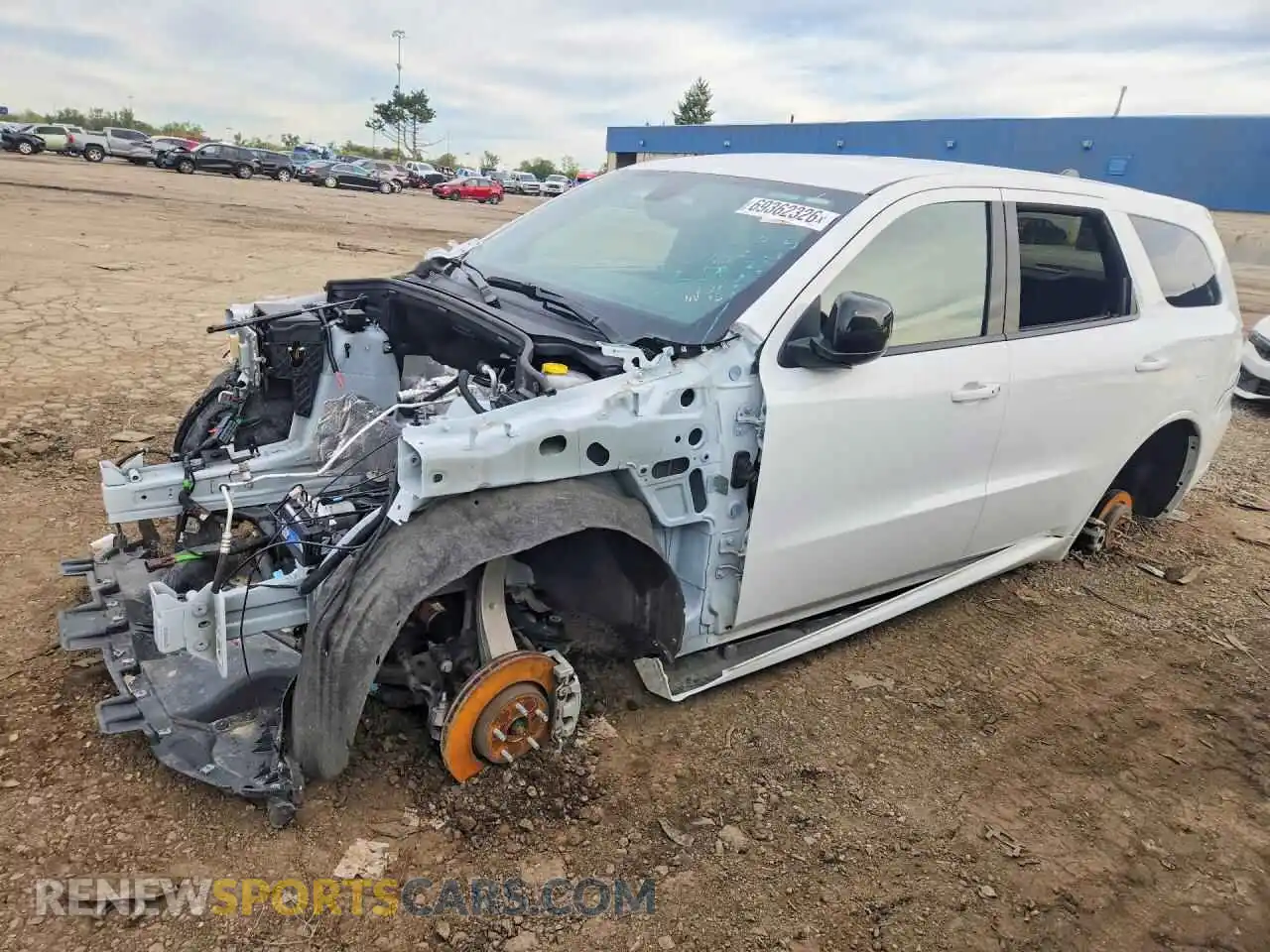 1 Фотография поврежденного автомобиля 1C4RDJDG7SC532520 DODGE DURANGO 2025