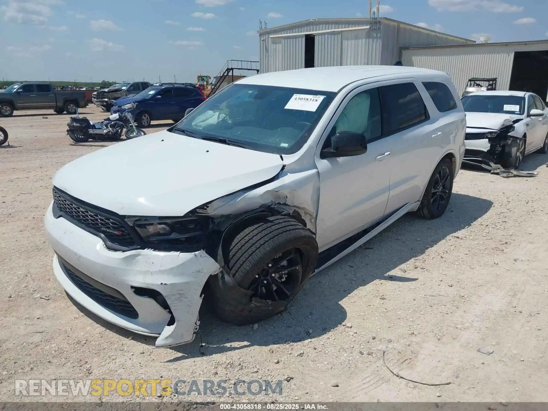 2 Photograph of a damaged car 1C4RDJDG8SC533773 DODGE DURANGO 2025
