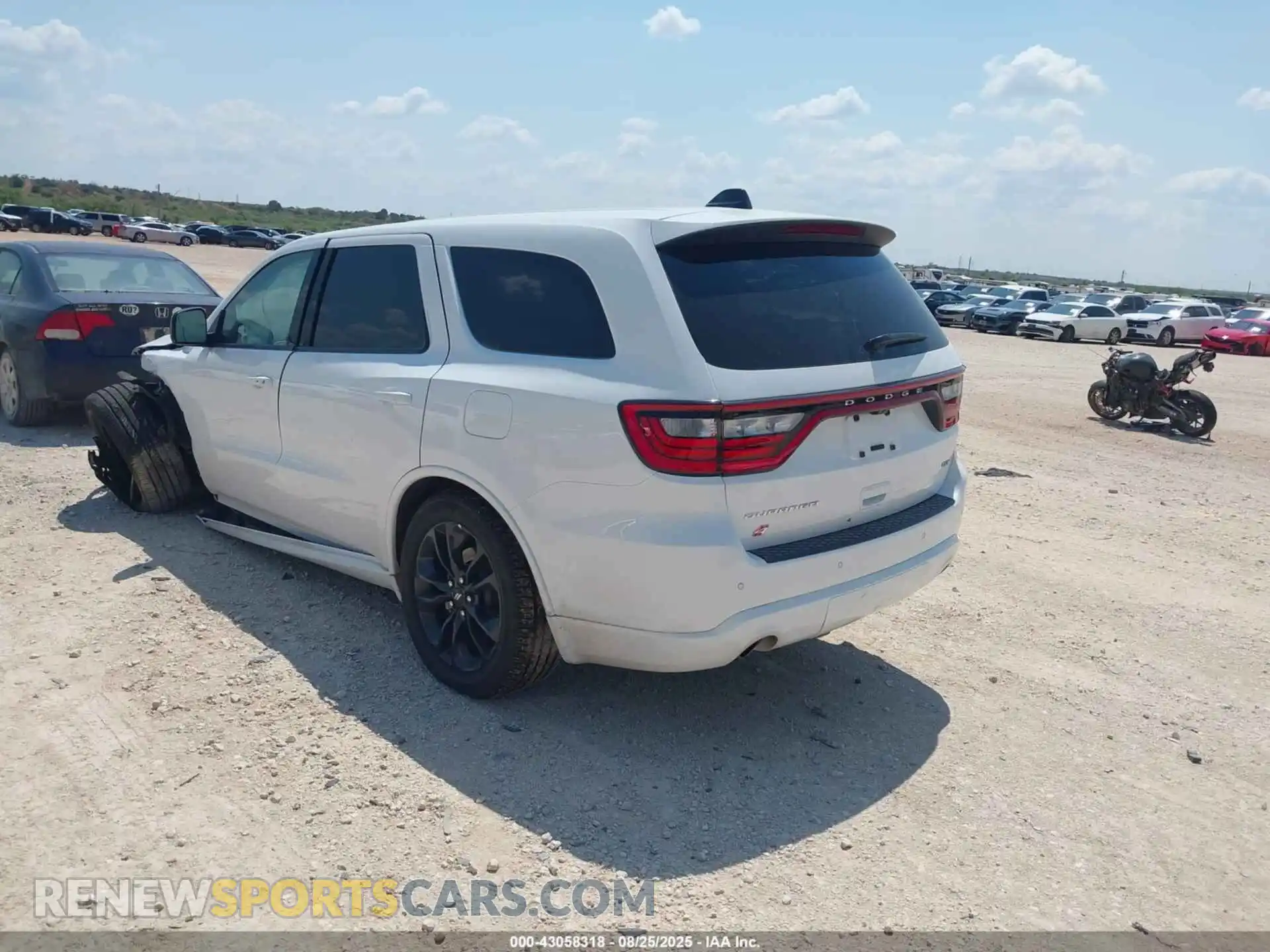 3 Photograph of a damaged car 1C4RDJDG8SC533773 DODGE DURANGO 2025