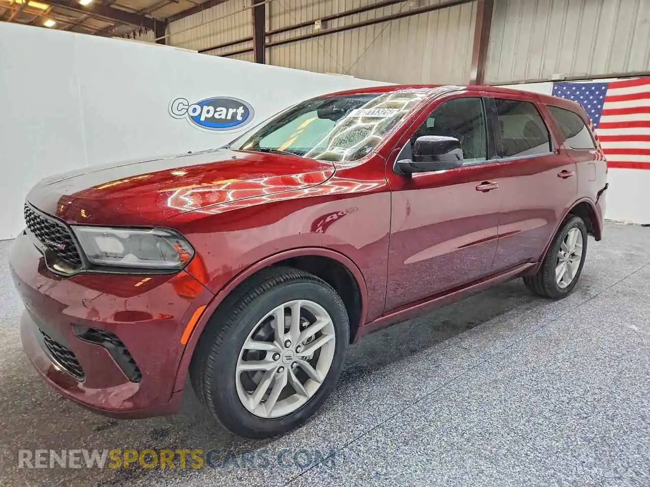 1 fotografías del automóvil dañado 1C4RDJDGXSC553796 DODGE DURANGO 2025