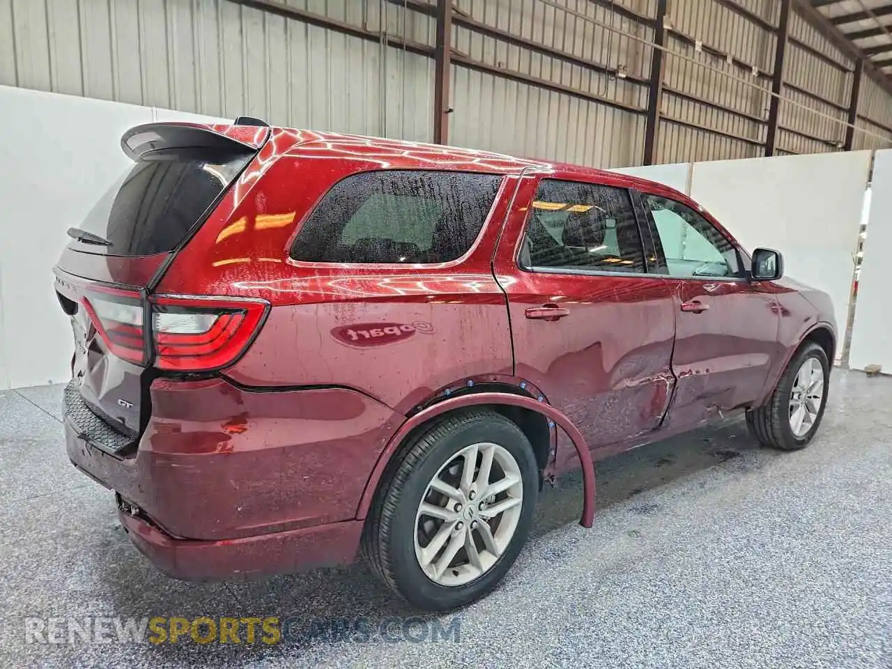 3 fotografías del automóvil dañado 1C4RDJDGXSC553796 DODGE DURANGO 2025