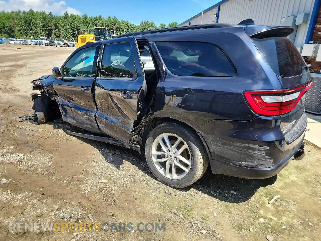 2 fotografías del automóvil dañado 1C4SDJCT1SC550978 DODGE DURANGO 2025