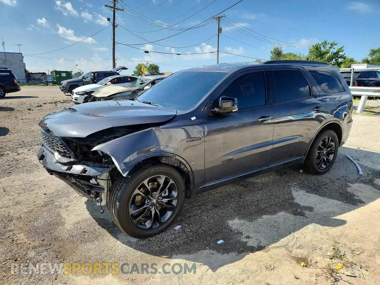 1 Фотография поврежденного автомобиля 1C4SDJCT2SC504169 DODGE DURANGO 2025