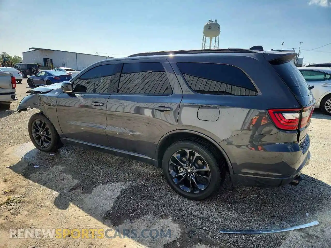 2 Фотография поврежденного автомобиля 1C4SDJCT2SC504169 DODGE DURANGO 2025