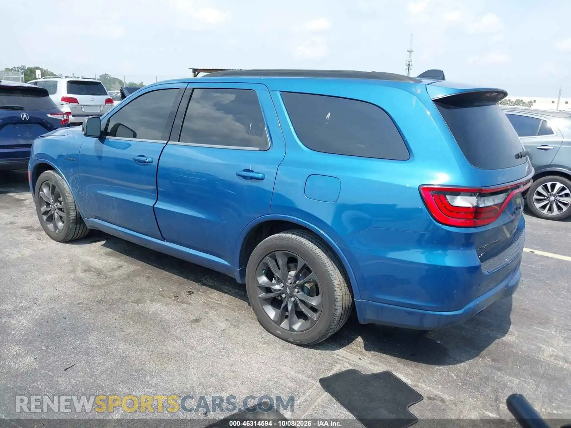 3 fotografías del automóvil dañado 1C4SDJCT3SC502334 DODGE DURANGO 2025
