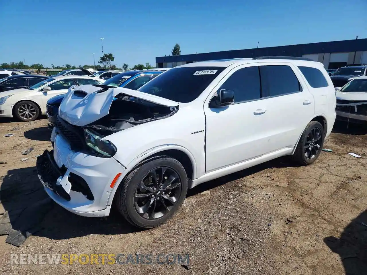 1 Photograph of a damaged car 1C4SDJCT9SC542918 DODGE DURANGO 2025