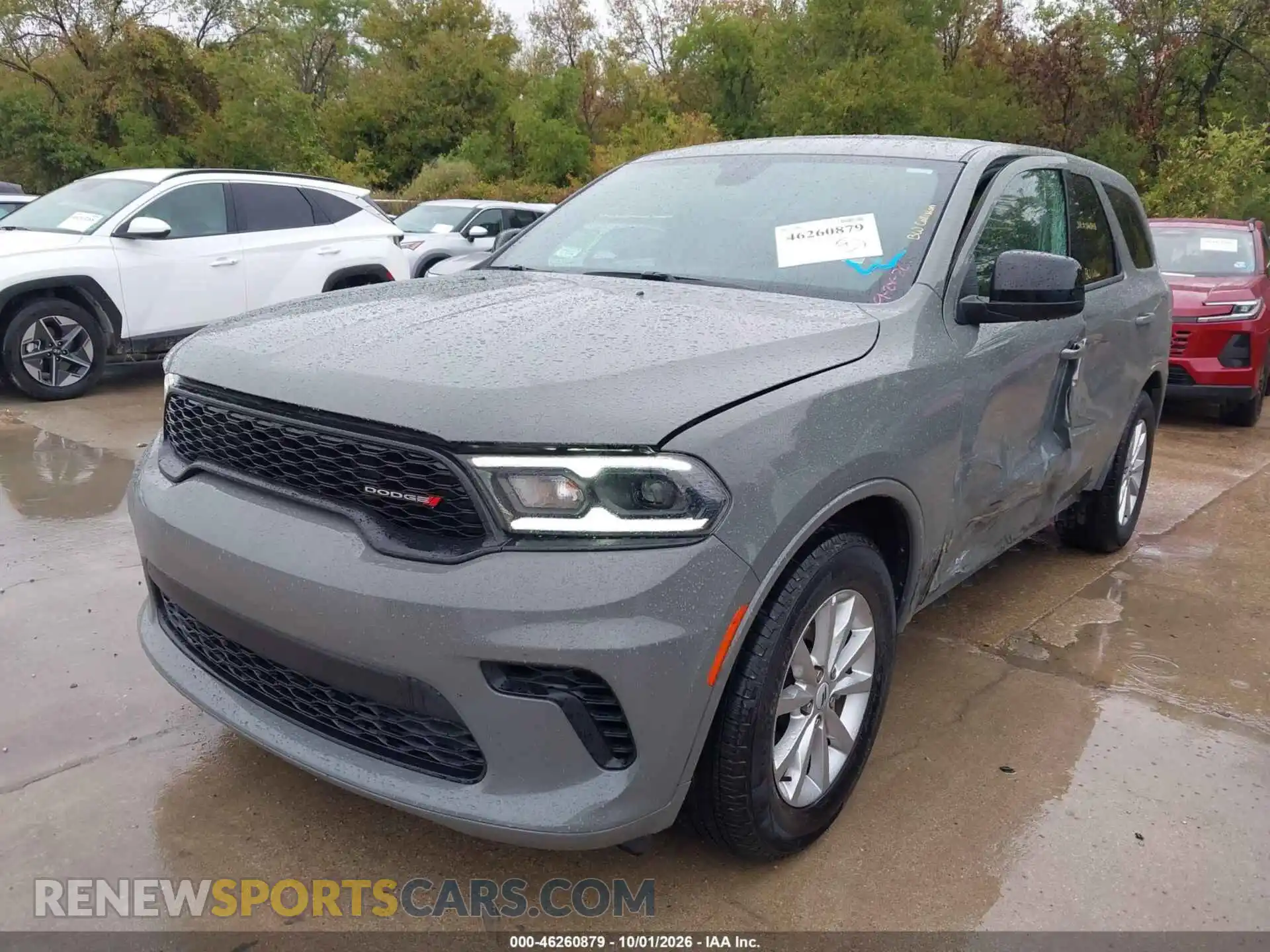 2 fotografías del automóvil dañado 1C4RDHDG8TC187587 DODGE DURANGO 2026