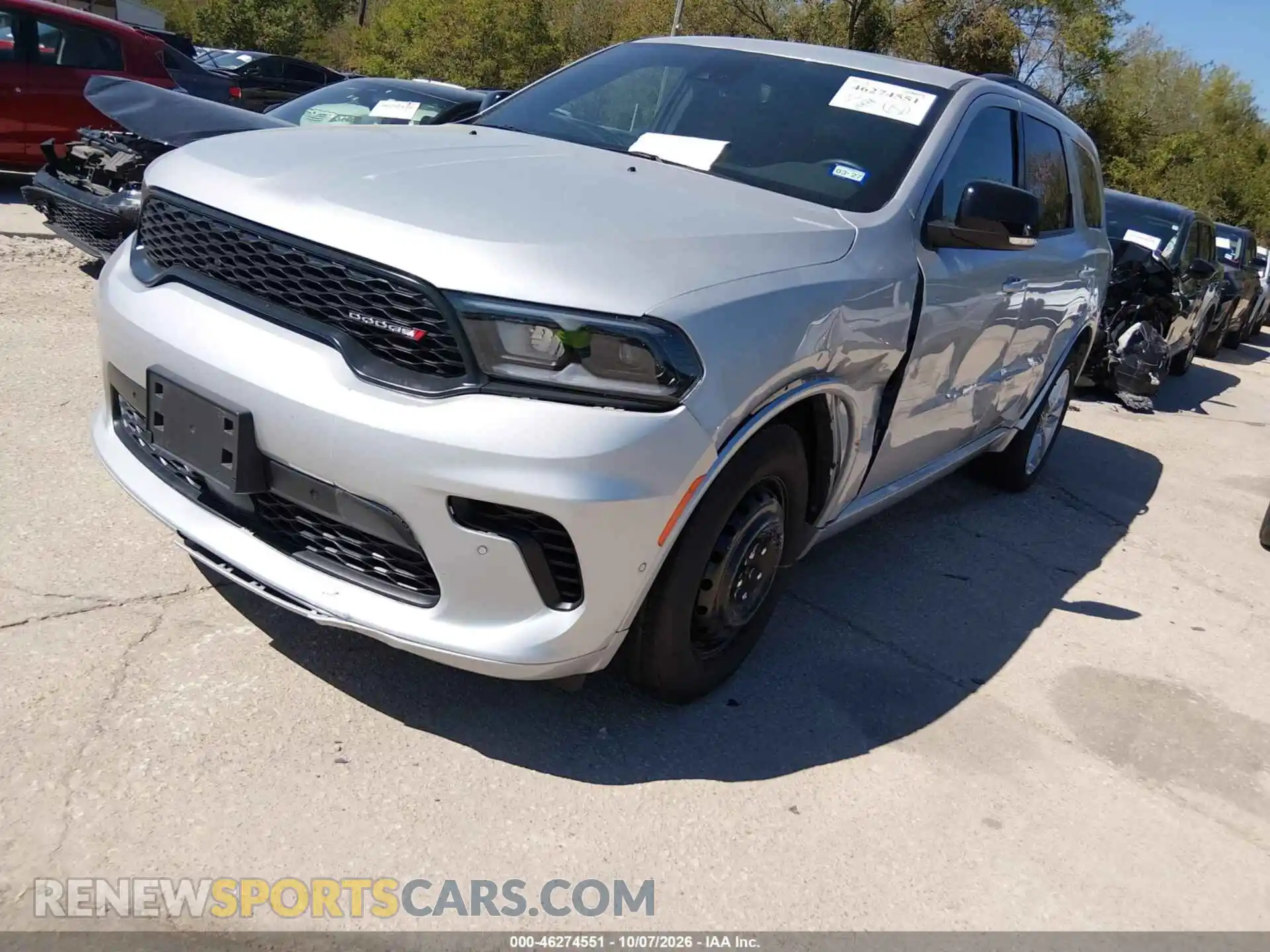 2 fotografías del automóvil dañado 1C4RDJDG4TC265810 DODGE DURANGO 2026