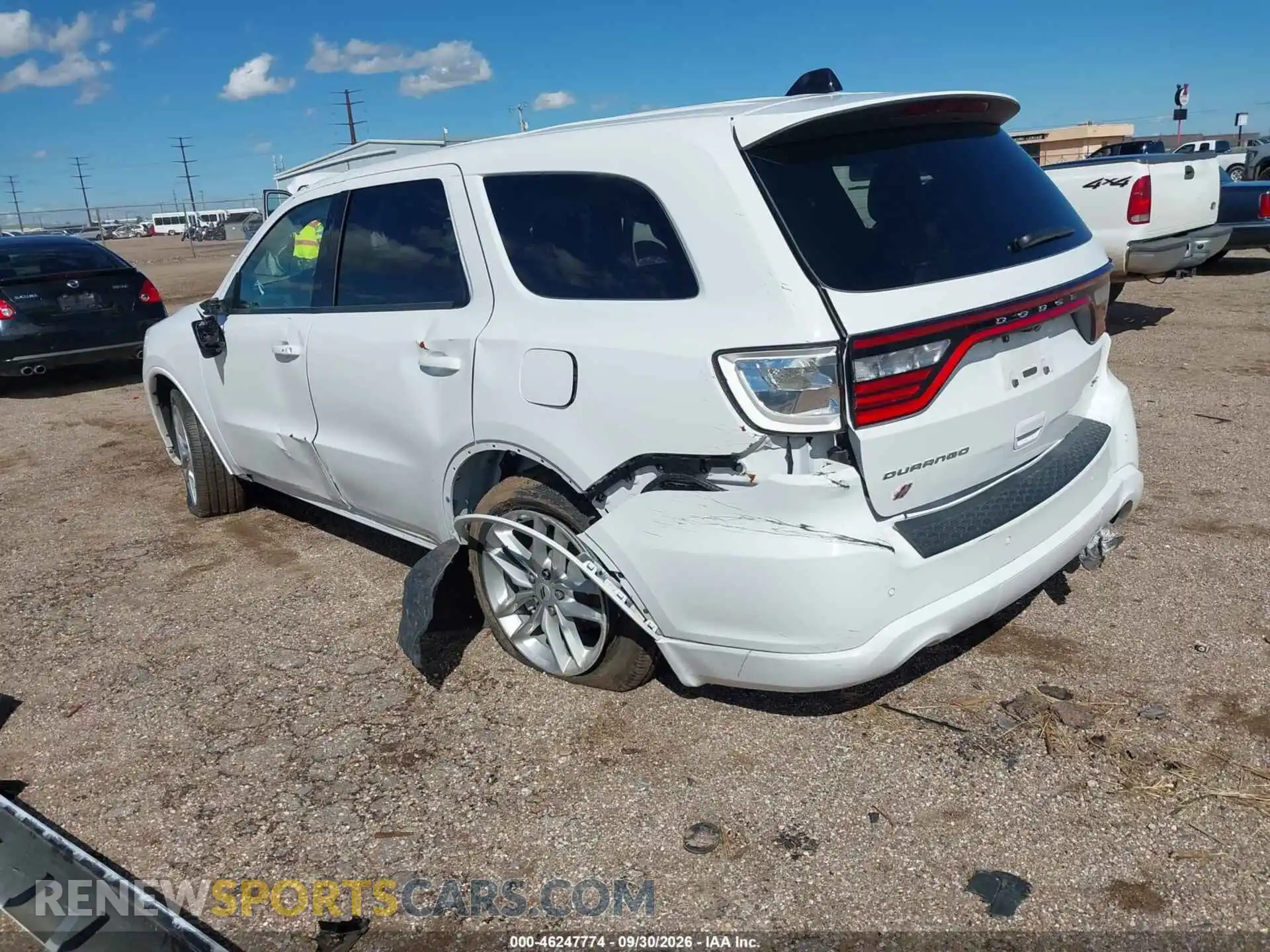 3 Photograph of a damaged car 1C4RDJDG6TC164011 DODGE DURANGO 2026