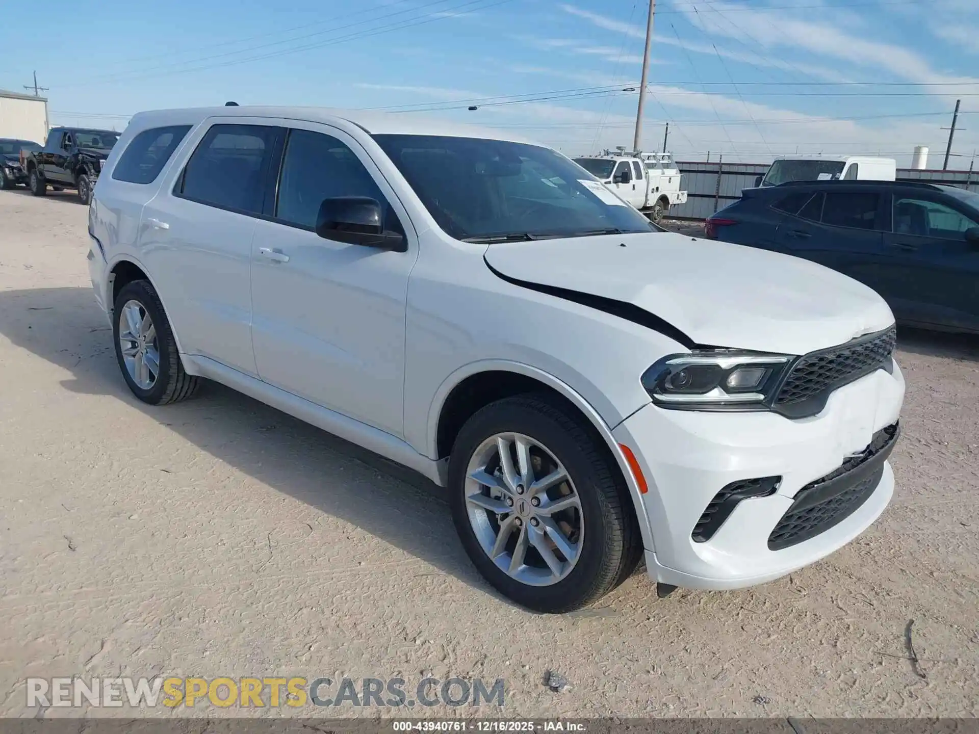 1 Photograph of a damaged car 1C4RDJDGXTC175383 DODGE DURANGO 2026