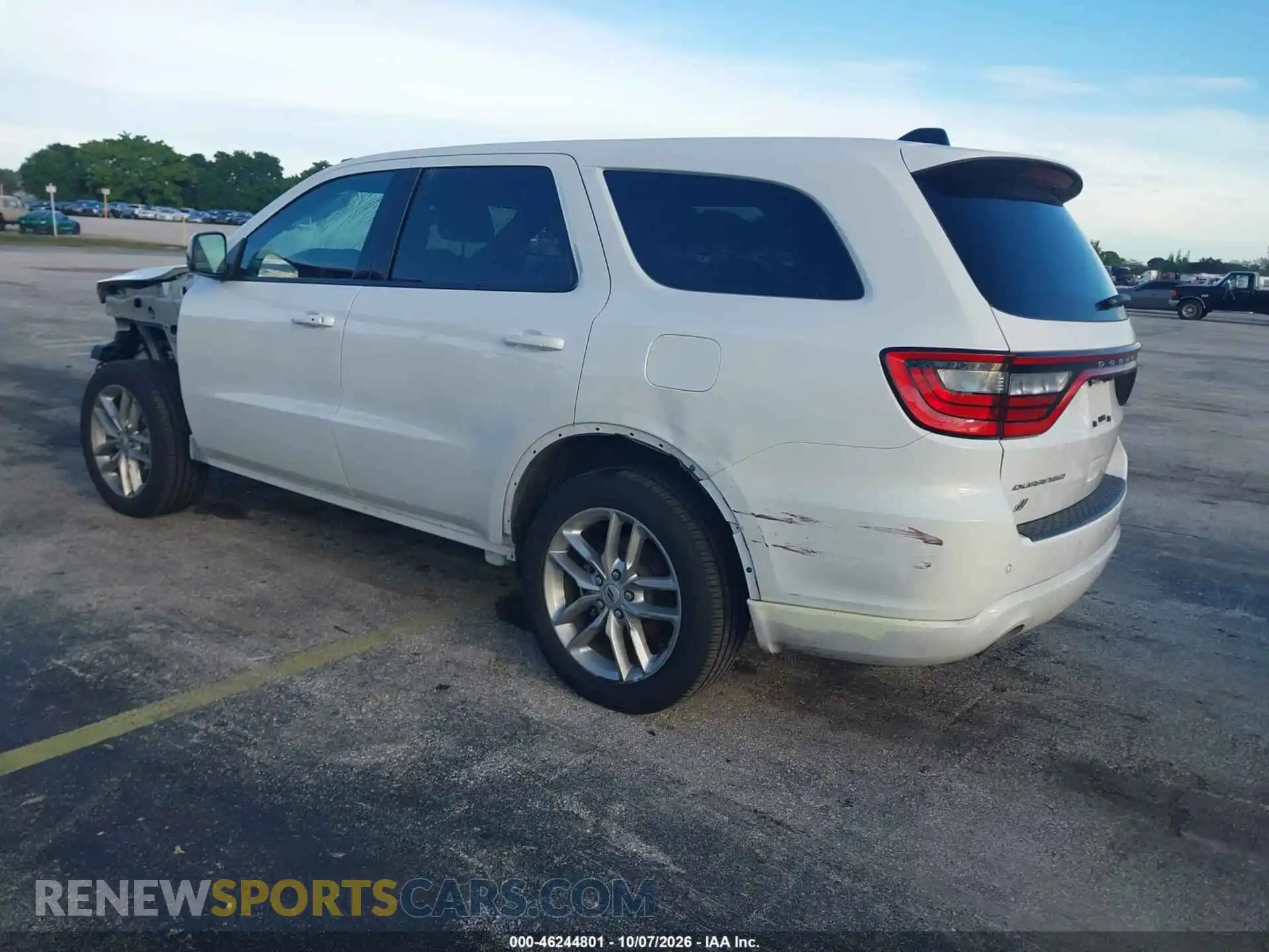 3 fotografías del automóvil dañado 1C4RDJDGXTC211976 DODGE DURANGO 2026