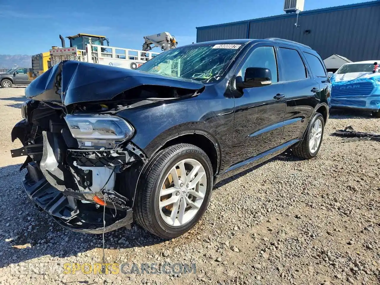 1 Photograph of a damaged car 1C4RDJDGXTC246596 DODGE DURANGO 2026