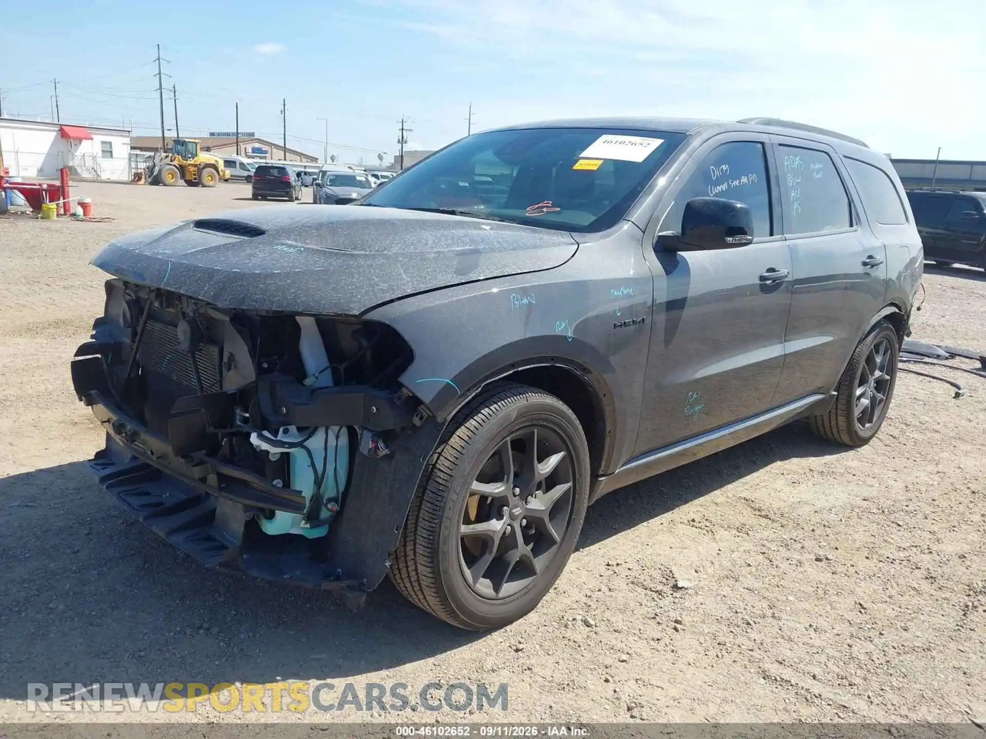 2 Фотография поврежденного автомобиля 1C4SDJCT8TC171347 DODGE DURANGO 2026