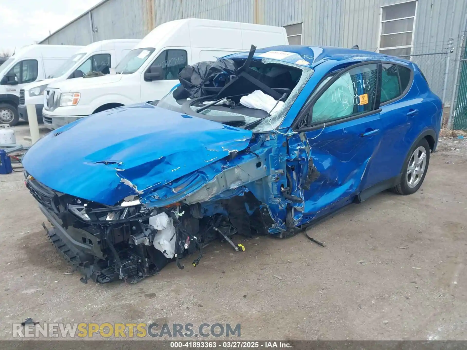 2 Photograph of a damaged car ZACNDFAN7R3A43885 DODGE HORNET 2024