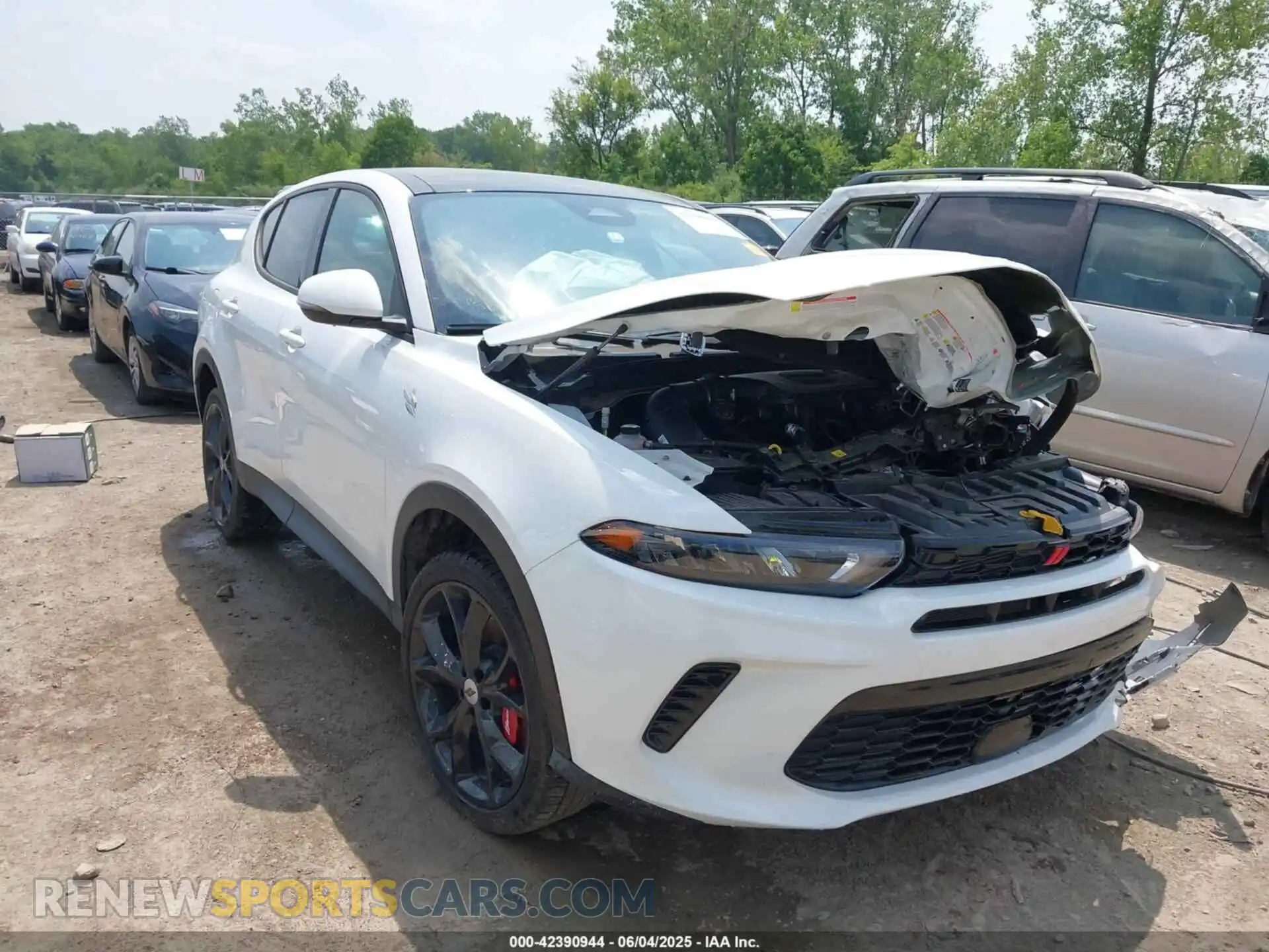 1 Photograph of a damaged car ZACNDFANXR3A36879 DODGE HORNET 2024