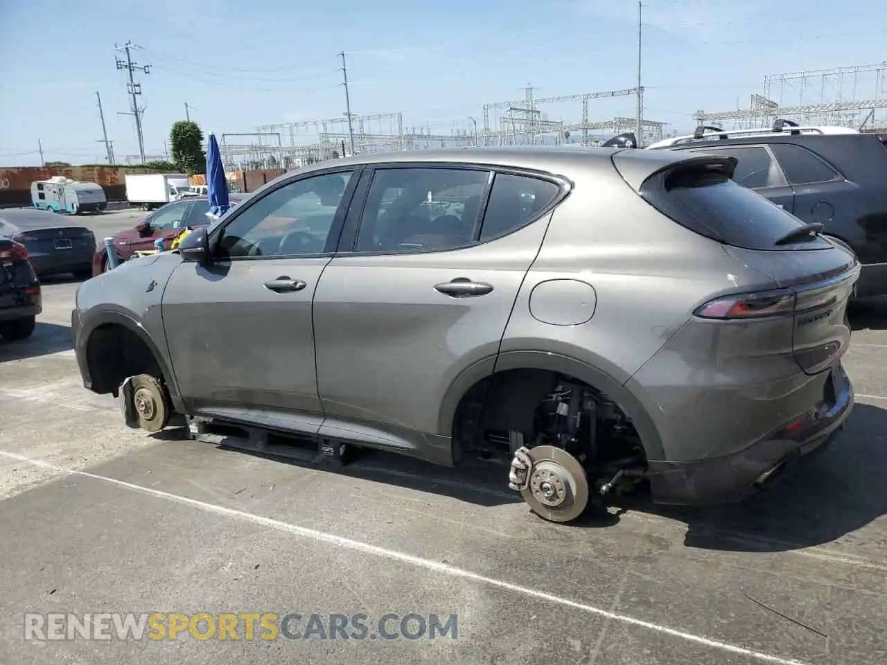 2 Photograph of a damaged car ZACPDFDW8R3A09306 DODGE HORNET R/T 2024